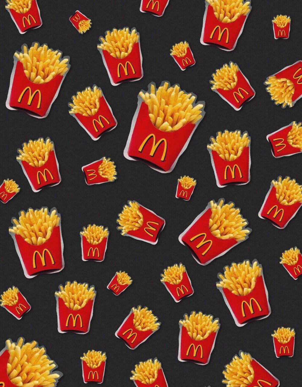 french fries wallpaper