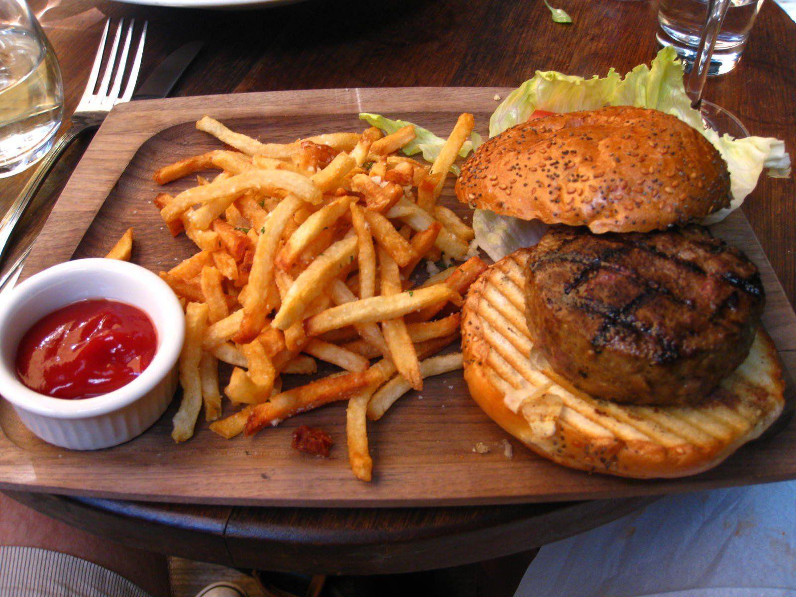 Food Hamburger French Fries