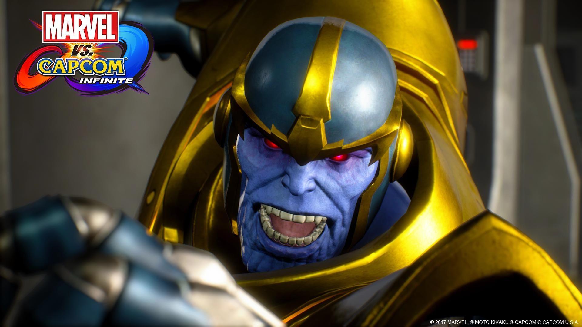 Thanos Marvel vs Capcom Infinite Wallpaper