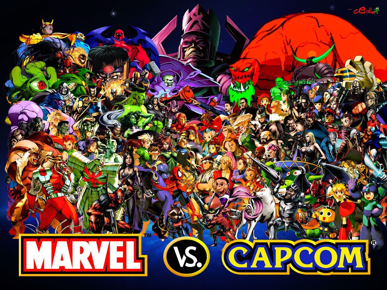 Marvel Vs Capcom HD Wallpaper