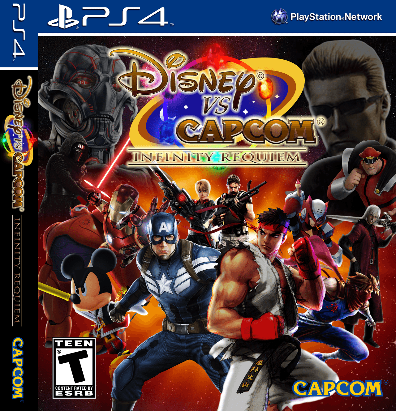 Disney Vs. Capcom: Infinity Requiem By Crisostomo Ibarra