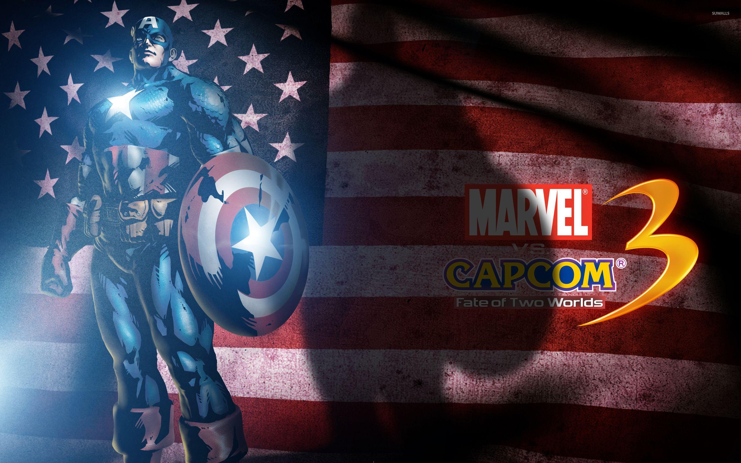 Marvel vs. Capcom Captain America wallpaper wallpaper