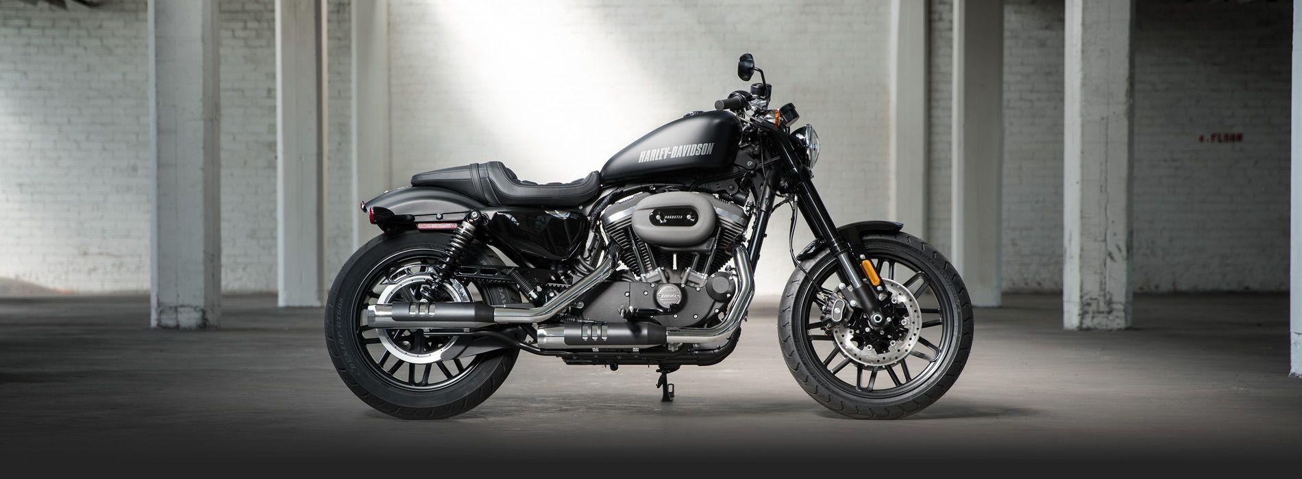 Harley Roadster Improve with taller bars, a bar riser, v&h