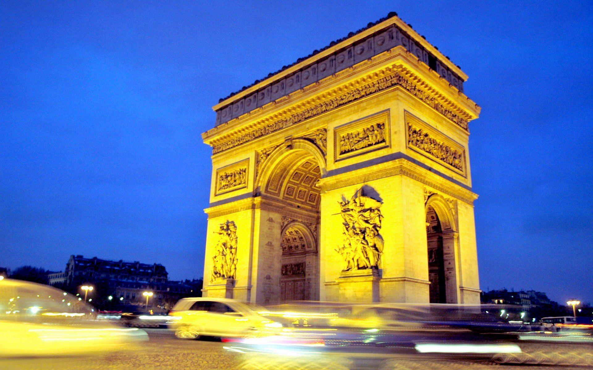 Monuments of Paris Wallpaper
