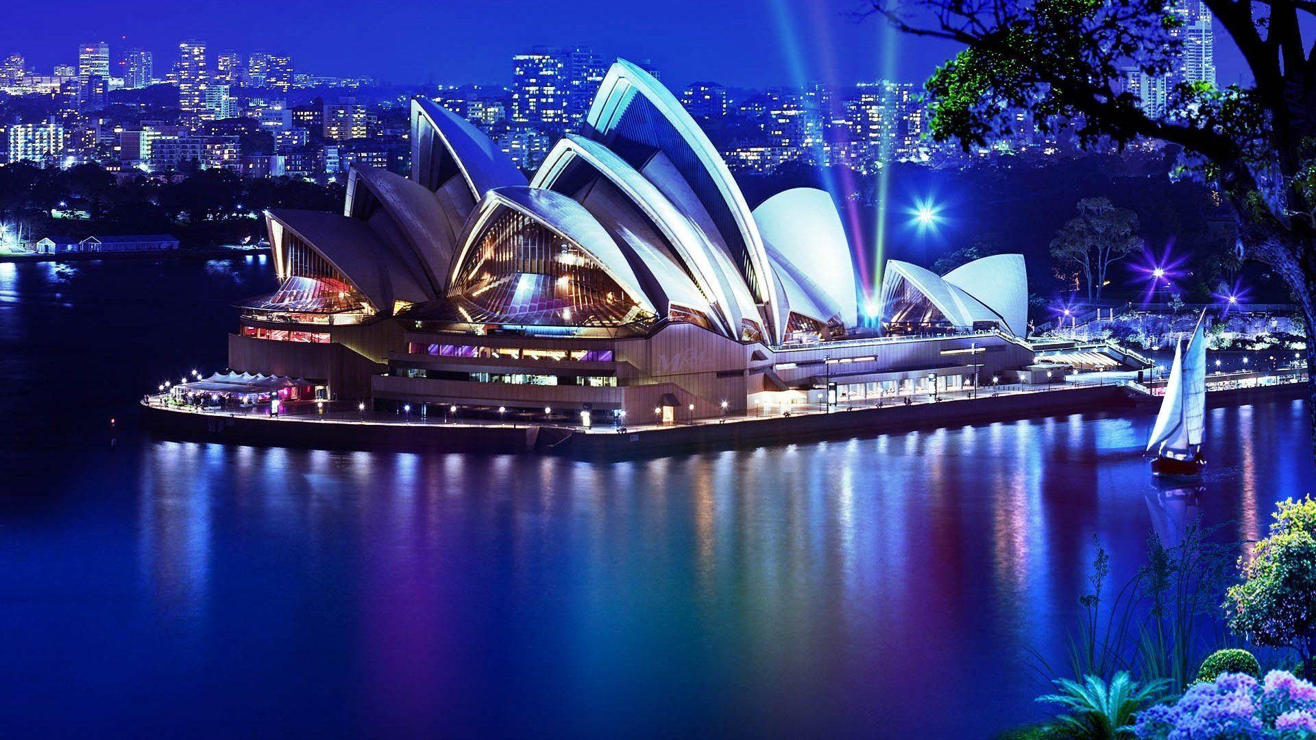 Sydney Opera House At Night 378348