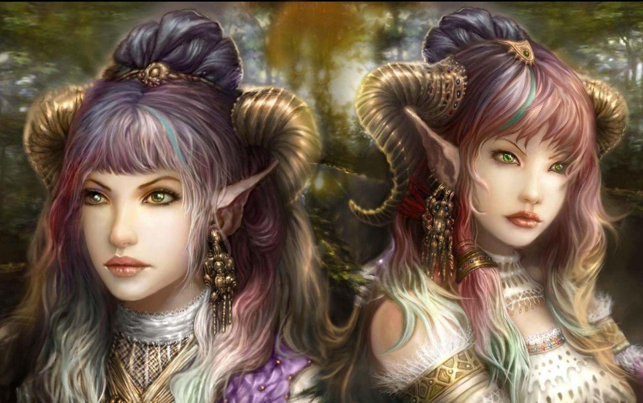 Elf Sisters wallpaper. Elf Sisters
