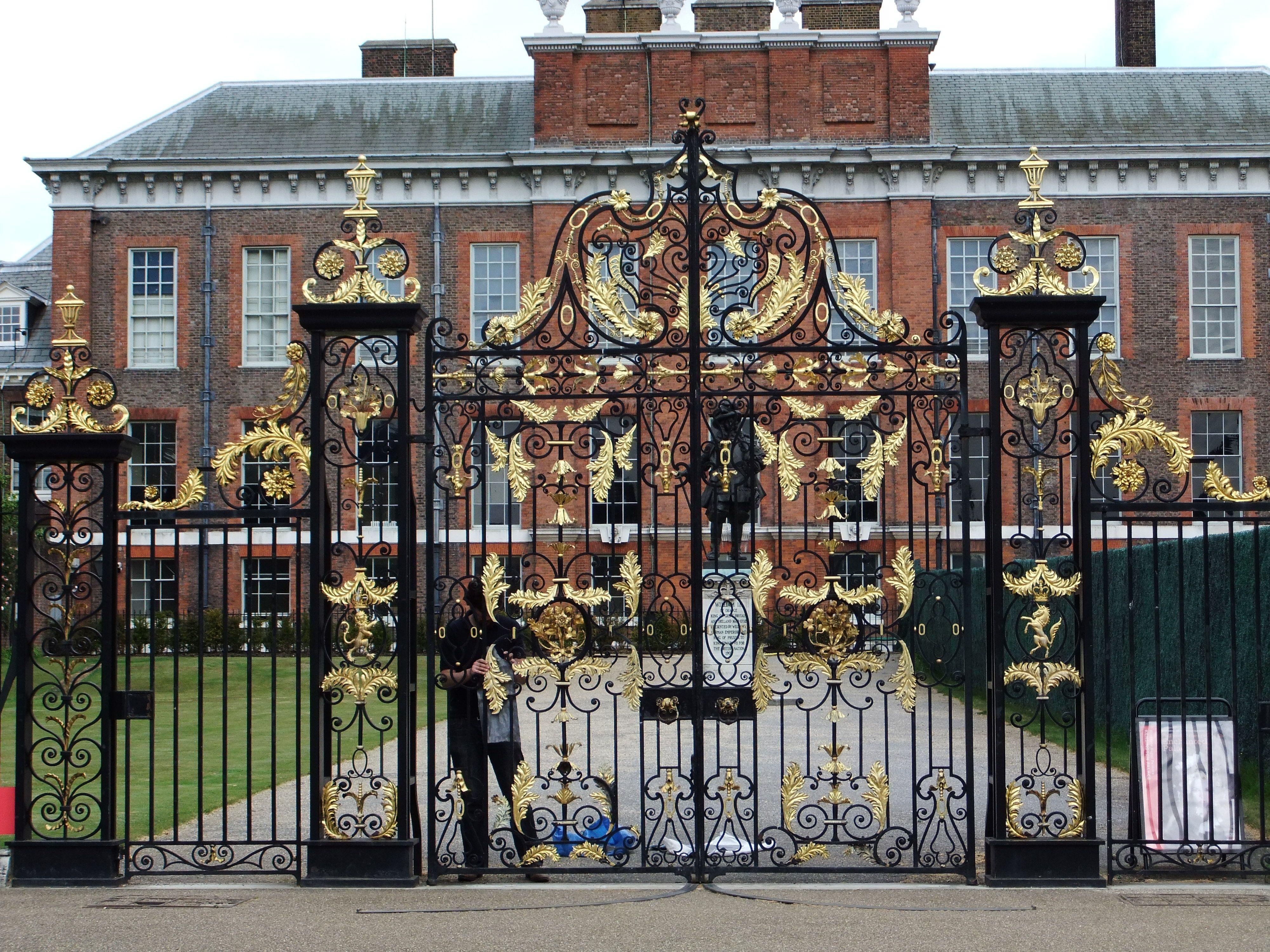 Kensington Palace Gates, London. Gates and Fences