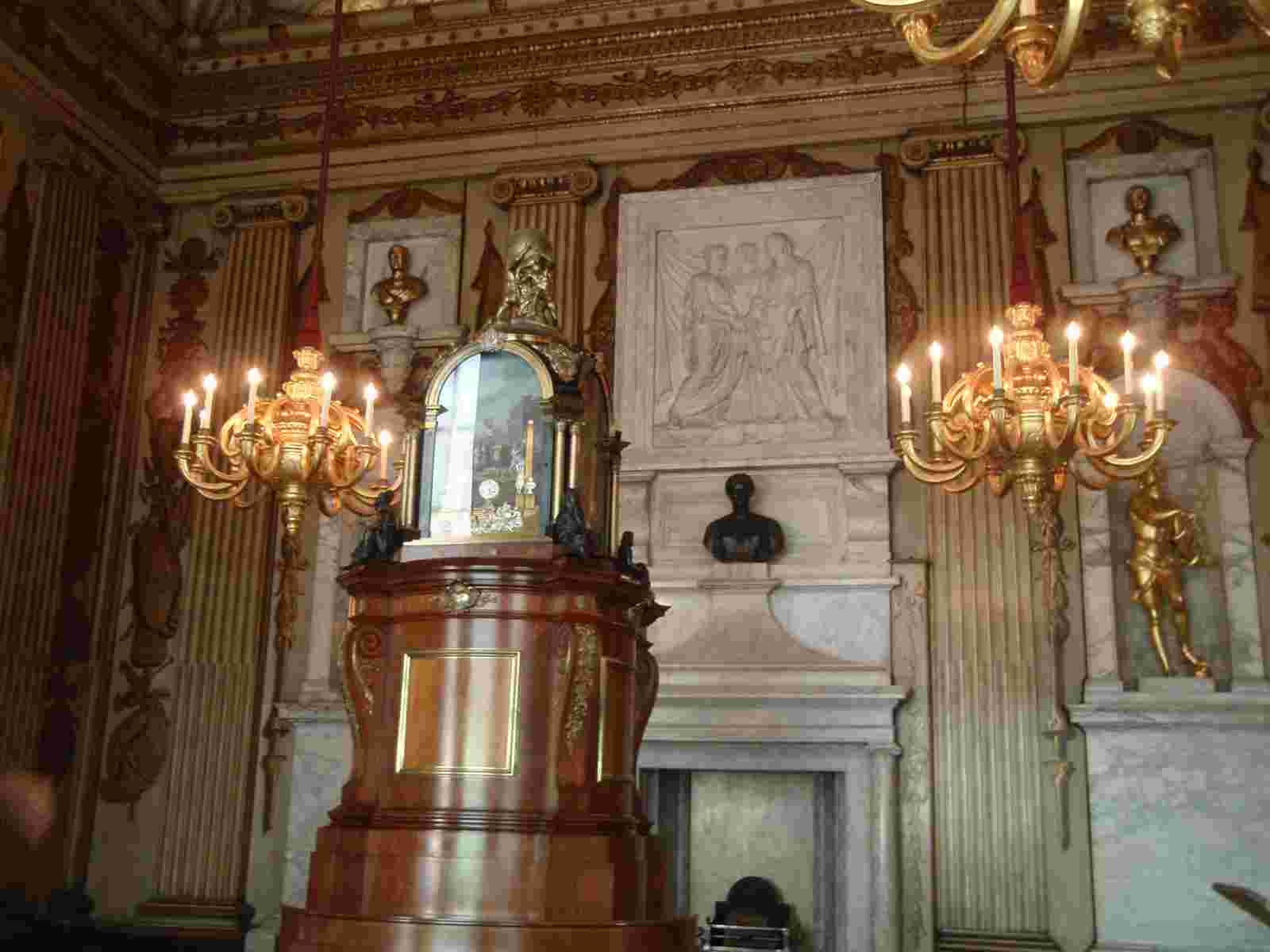 Interior of Kensington Palace, London
