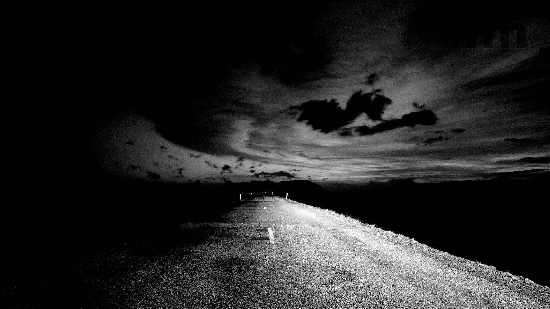 dark road background