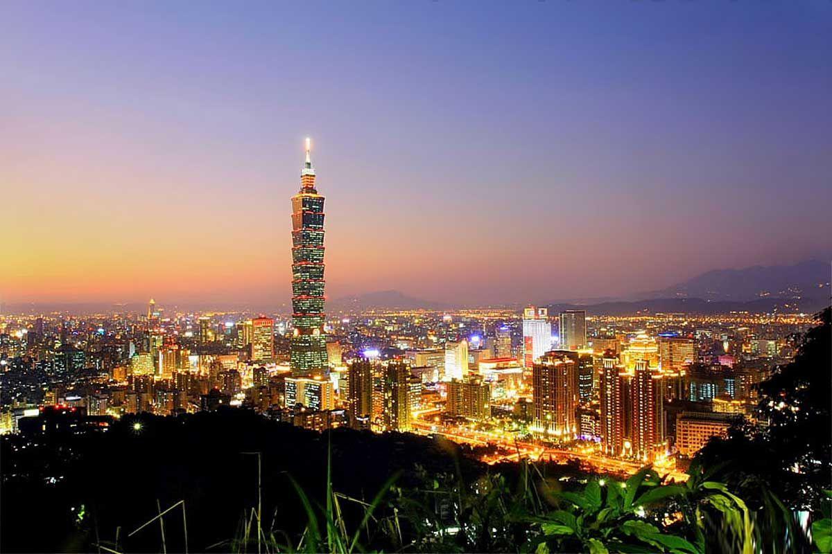 Taipei 101 At Night