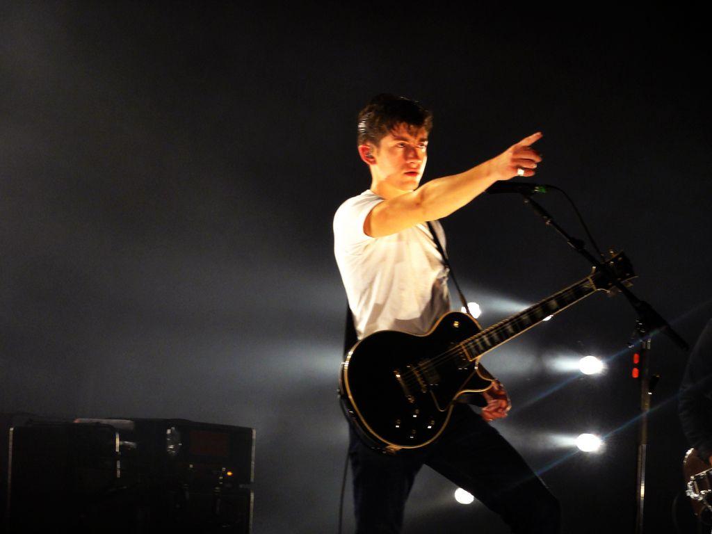 Alex Turner. Arctic Monkeys de Caen, le 7 février 2