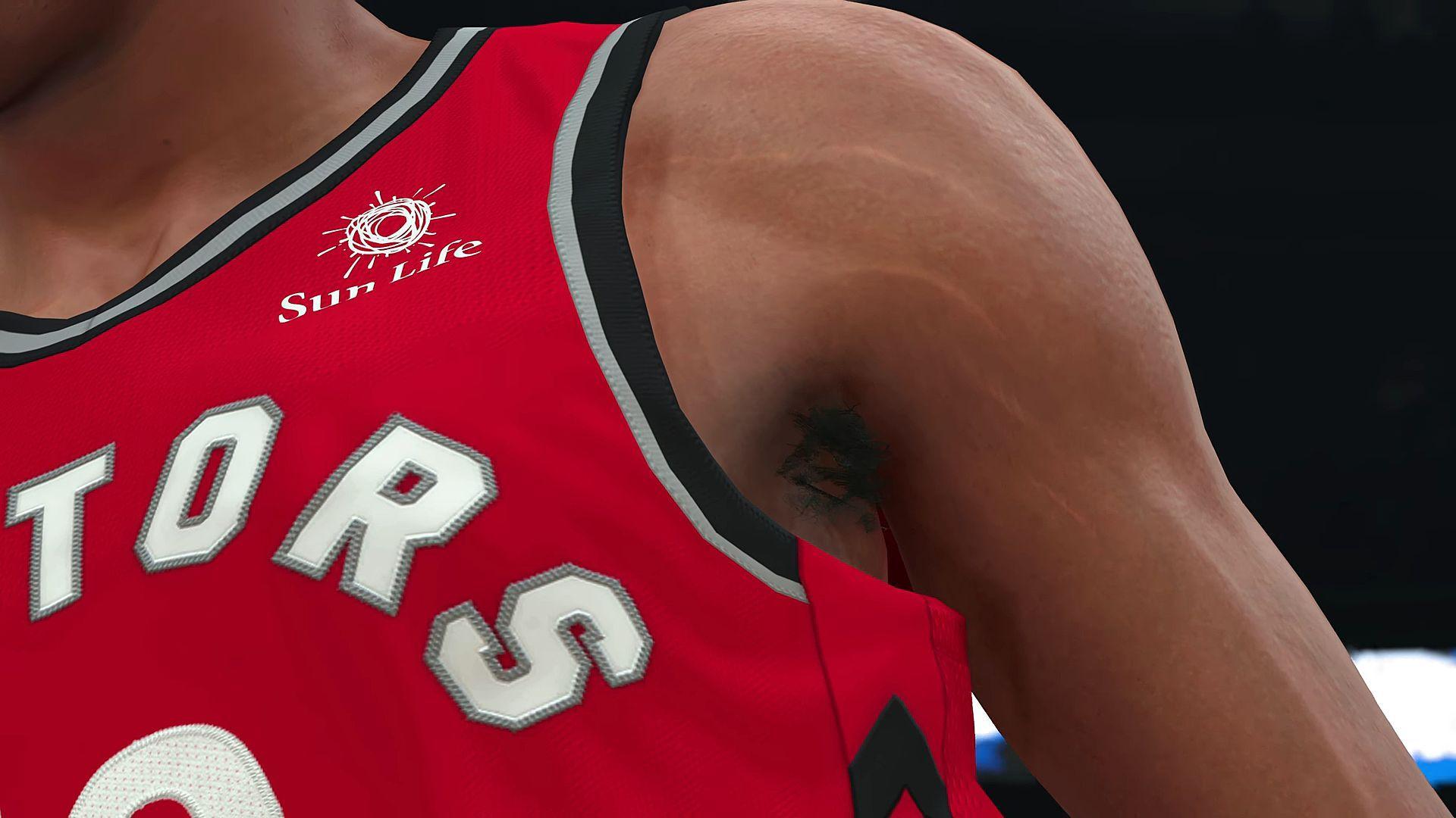 The Art Behind NBA 2K18 weirdly chooses to showcase, uh, stretch marks