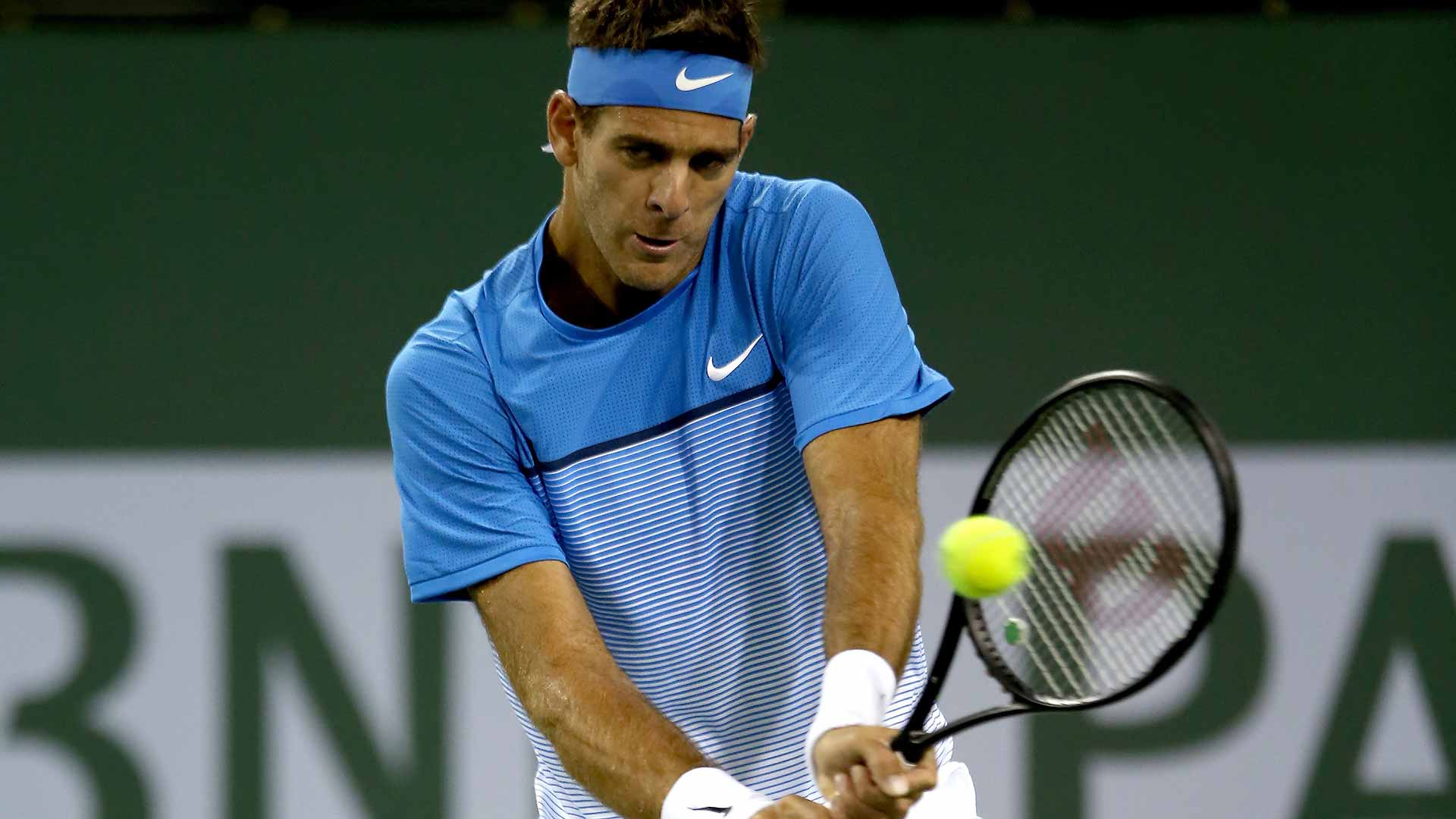 Del Potro Sets Up Berdych Test On Return To Indian Wells. ATP