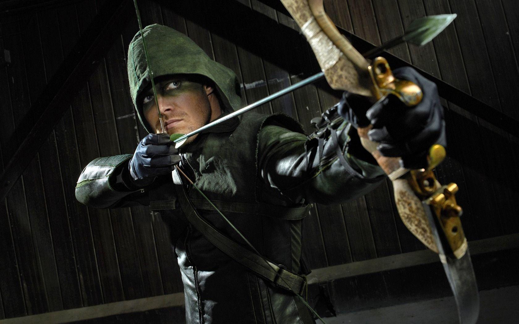CW Arrow Vs Merlyn Dark Archer