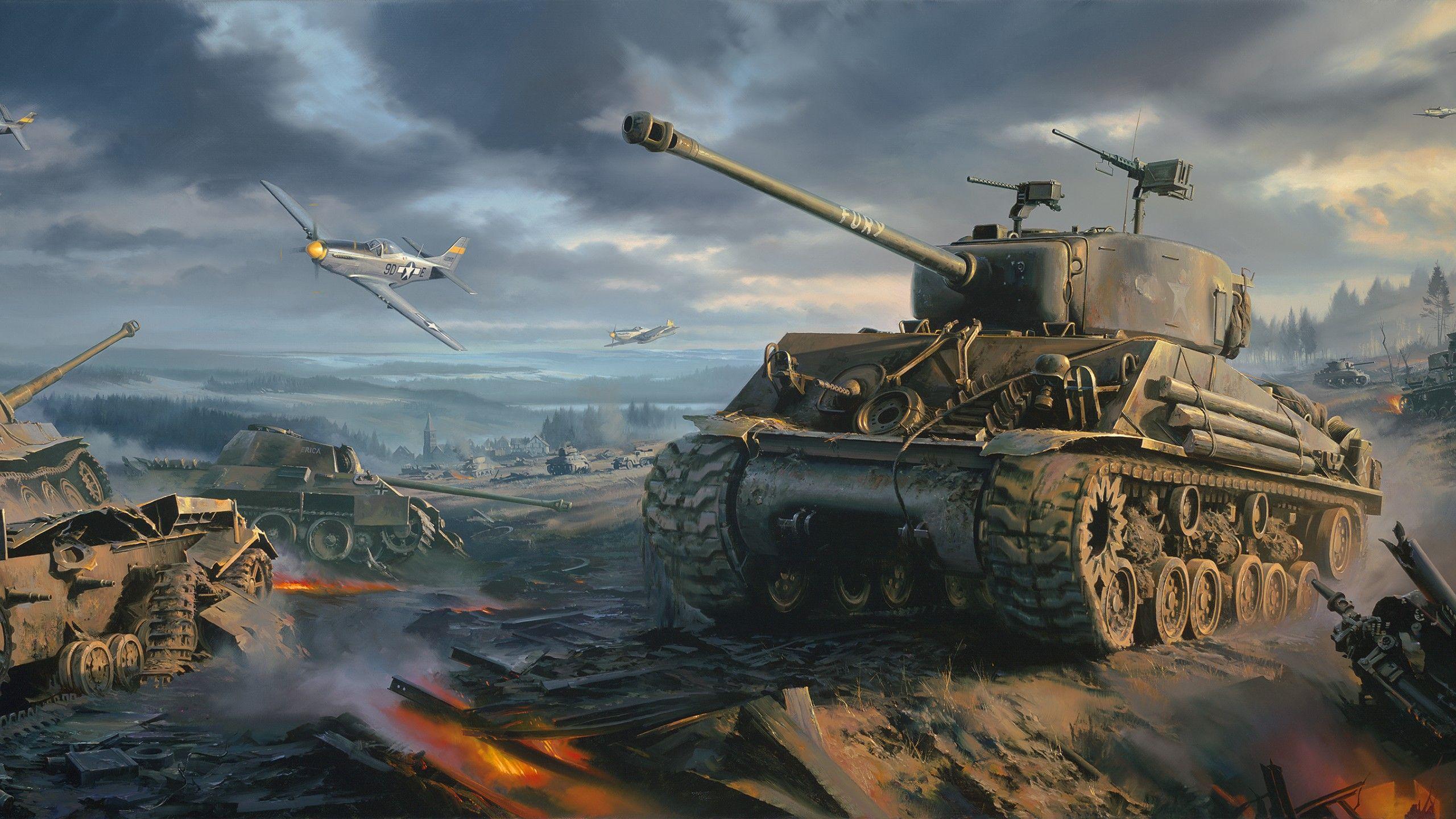 M4 Sherman HD Wallpaper and Background Image