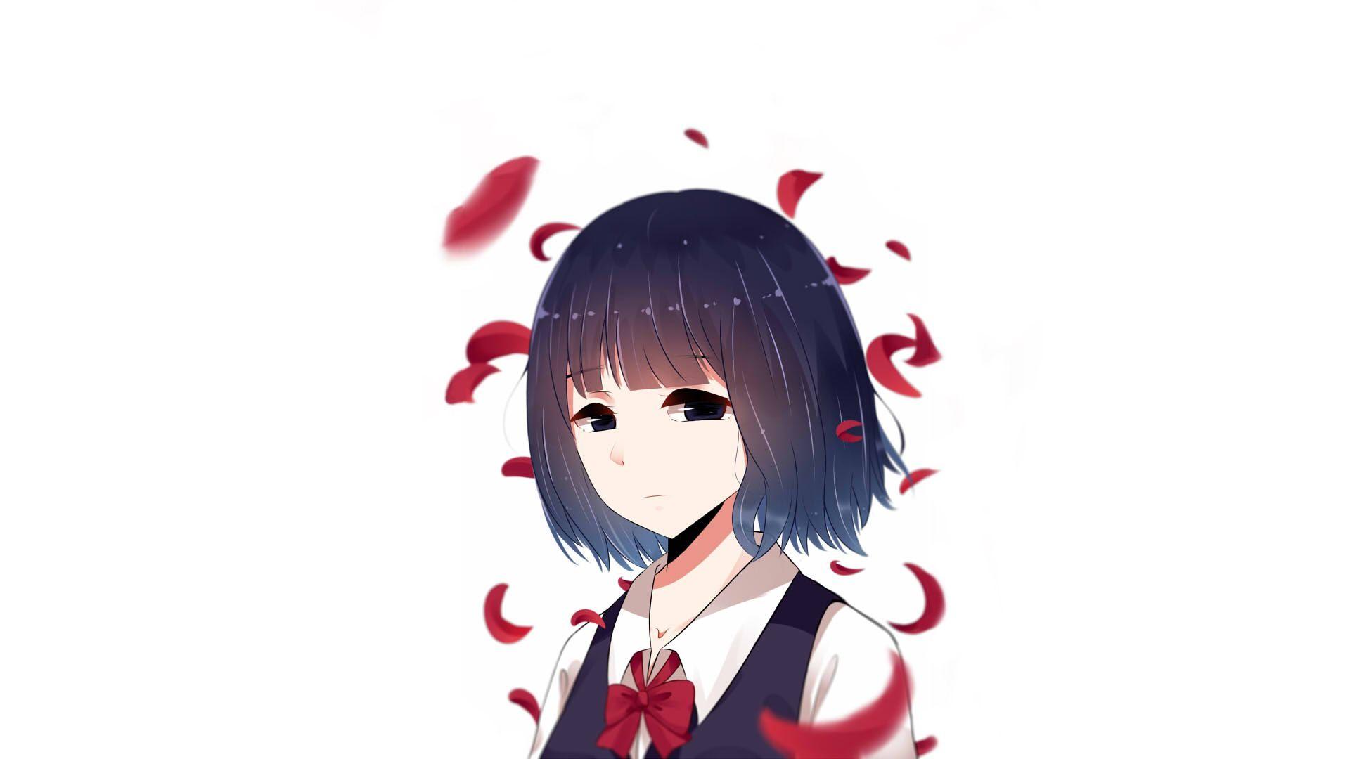 Hanabi Yasuraoka Kuzu no Honkai Anim. Wallpaper