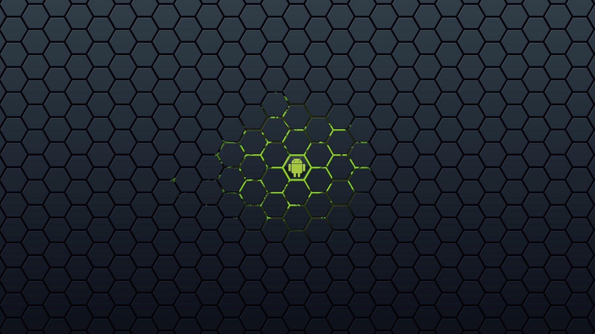 Wallpaper Hexagonal Android x 1080 System