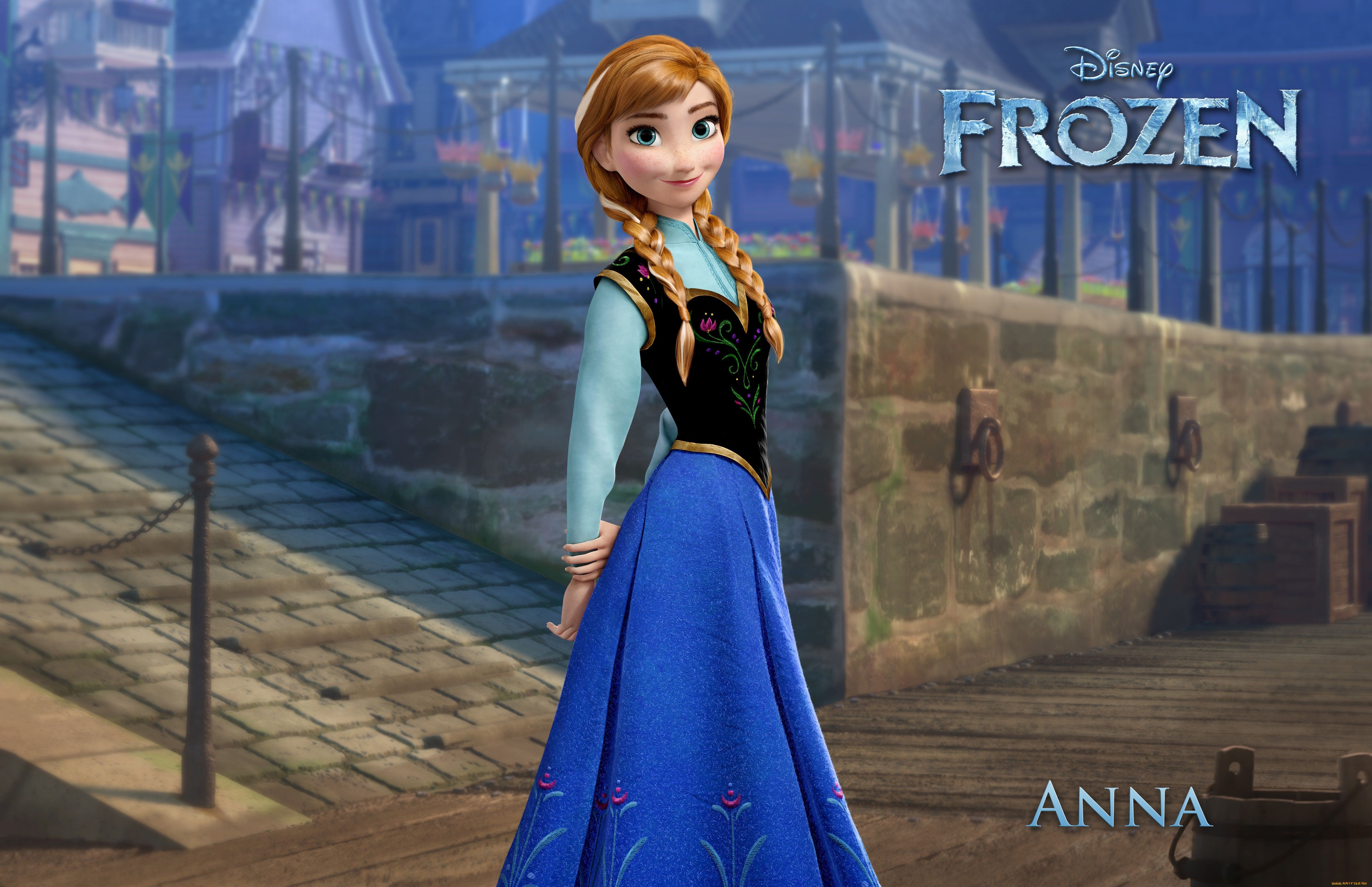 Frozen Disney Wallpaper Anna