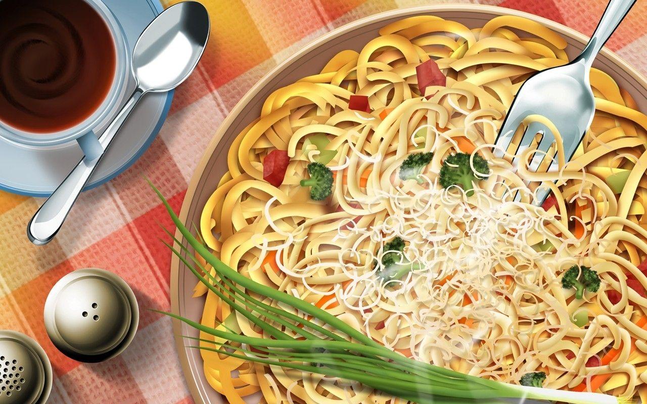 Italian Food image Pasta Dinner HD wallpaper and background
