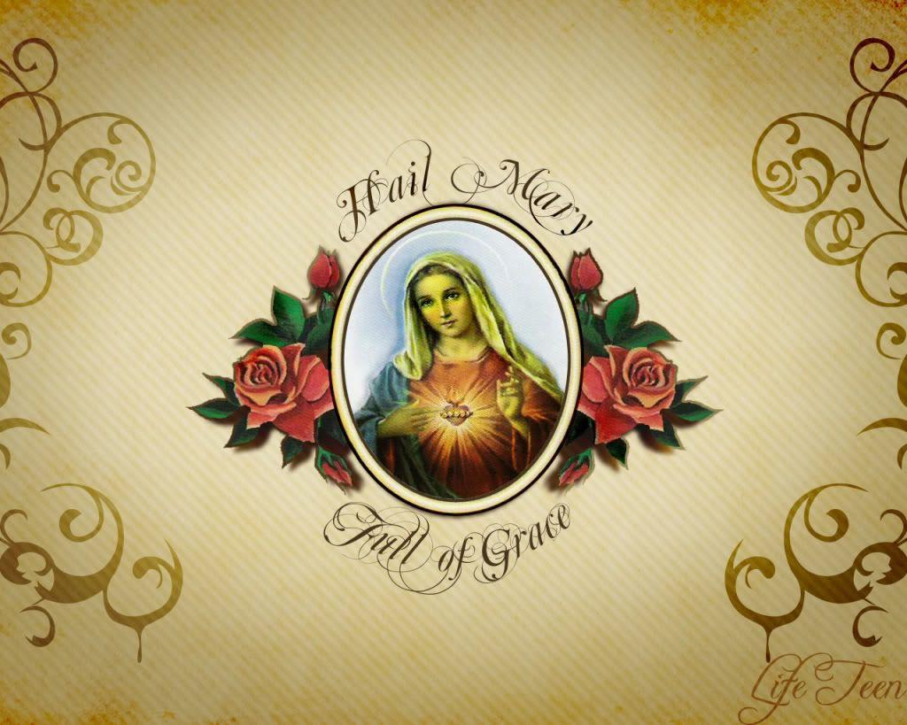 Virgin Mary Desktop Wallpaper