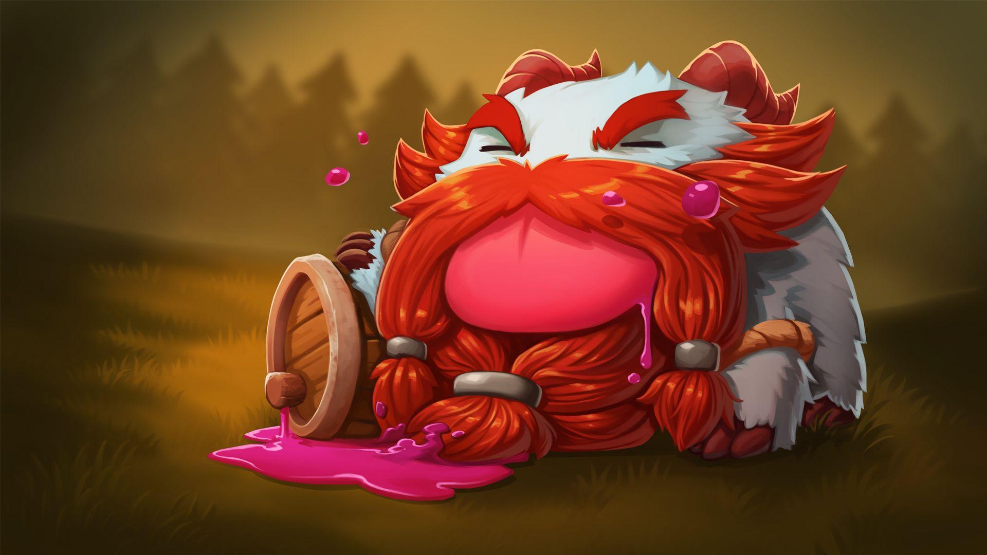 Gragas Poro HD League Of Legends Wallpaper. Art Of LoL