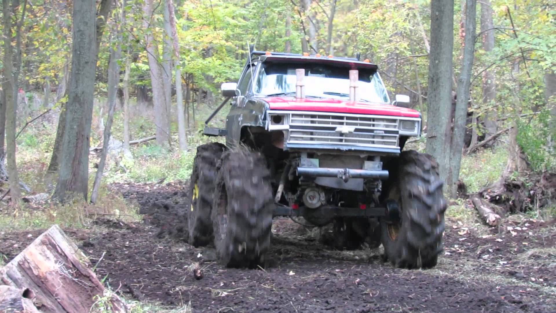Chevy Truck Mudding At Big Als Mud Bog