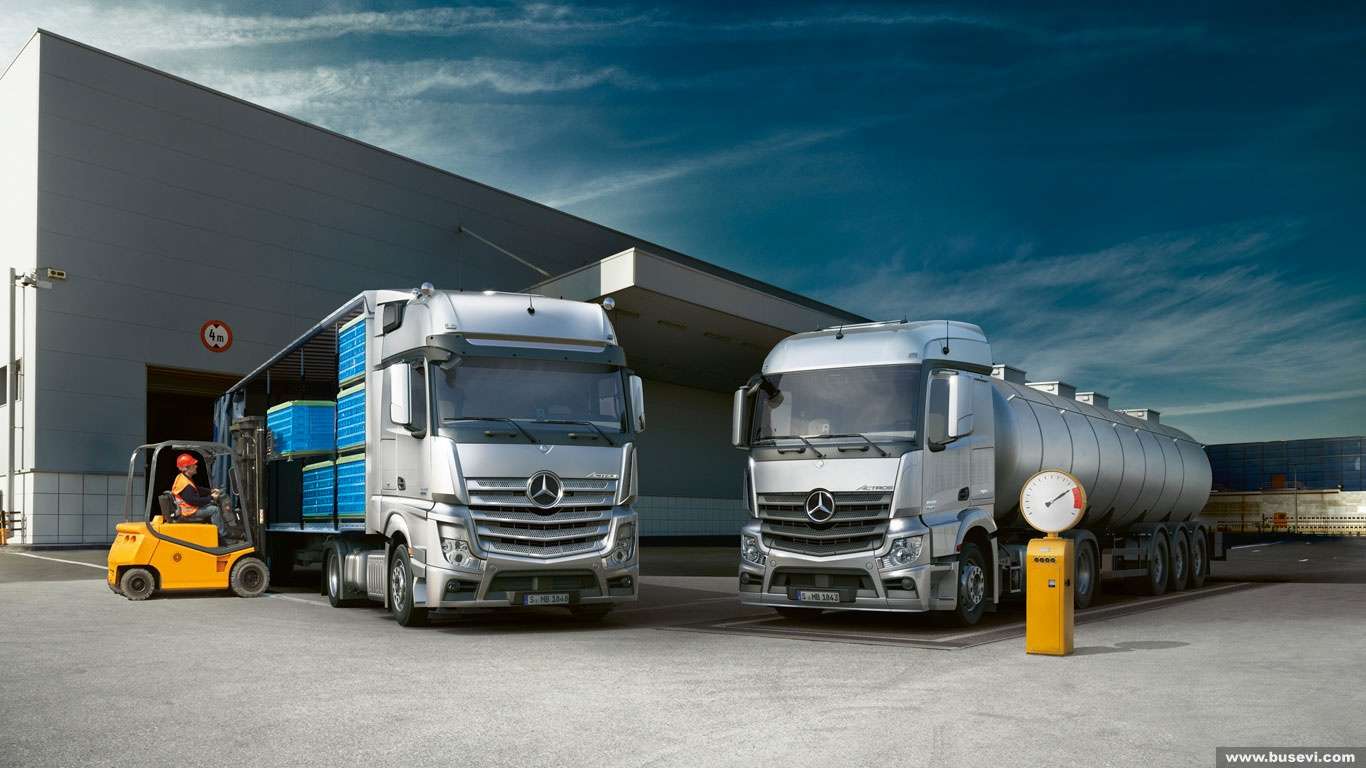 Mercedes Benz Actros Truck Wallpaper HD New Best Collection