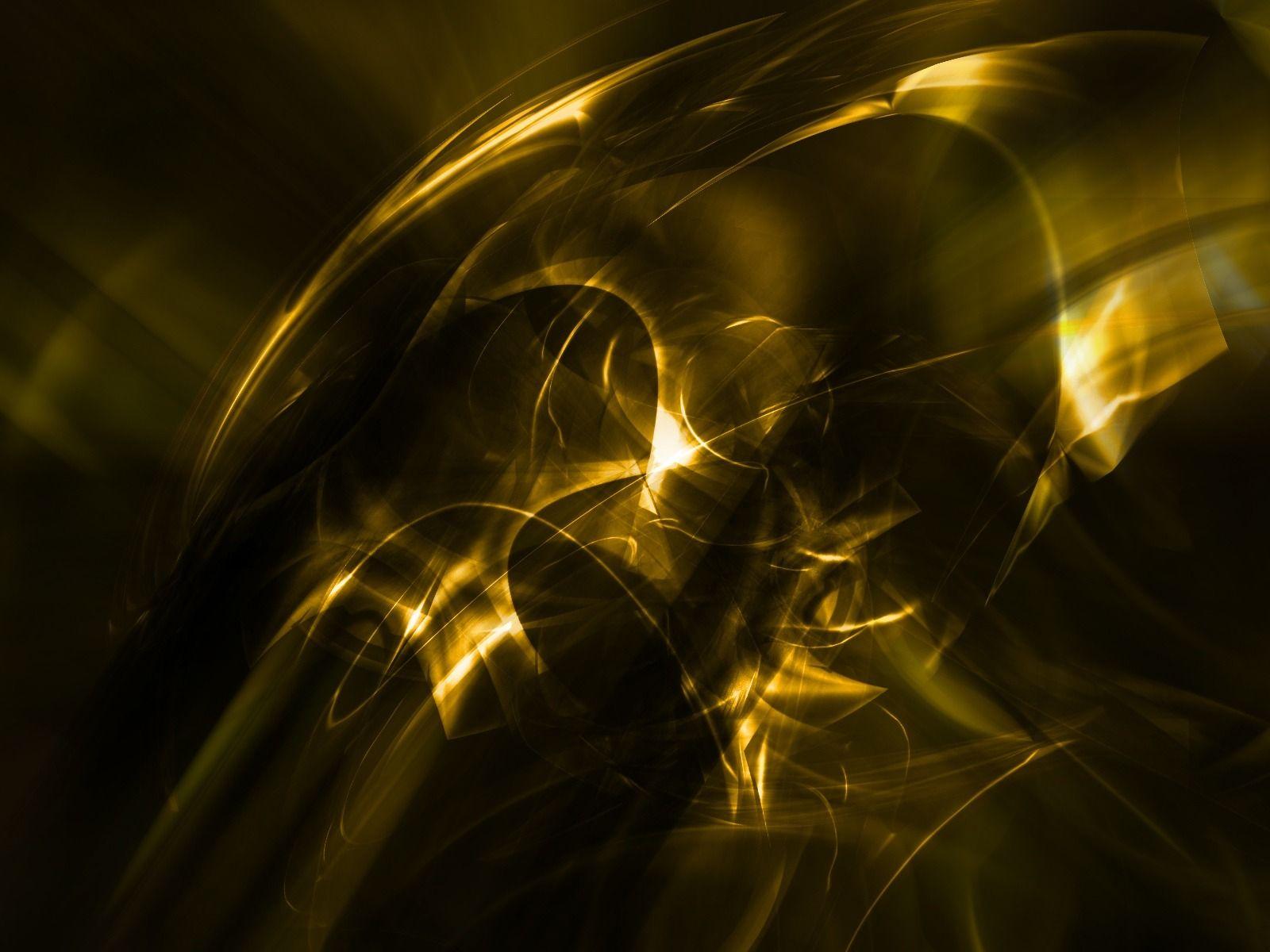 Gold Vortex Wallpaper Abstract 3D Wallpaper in jpg format for free