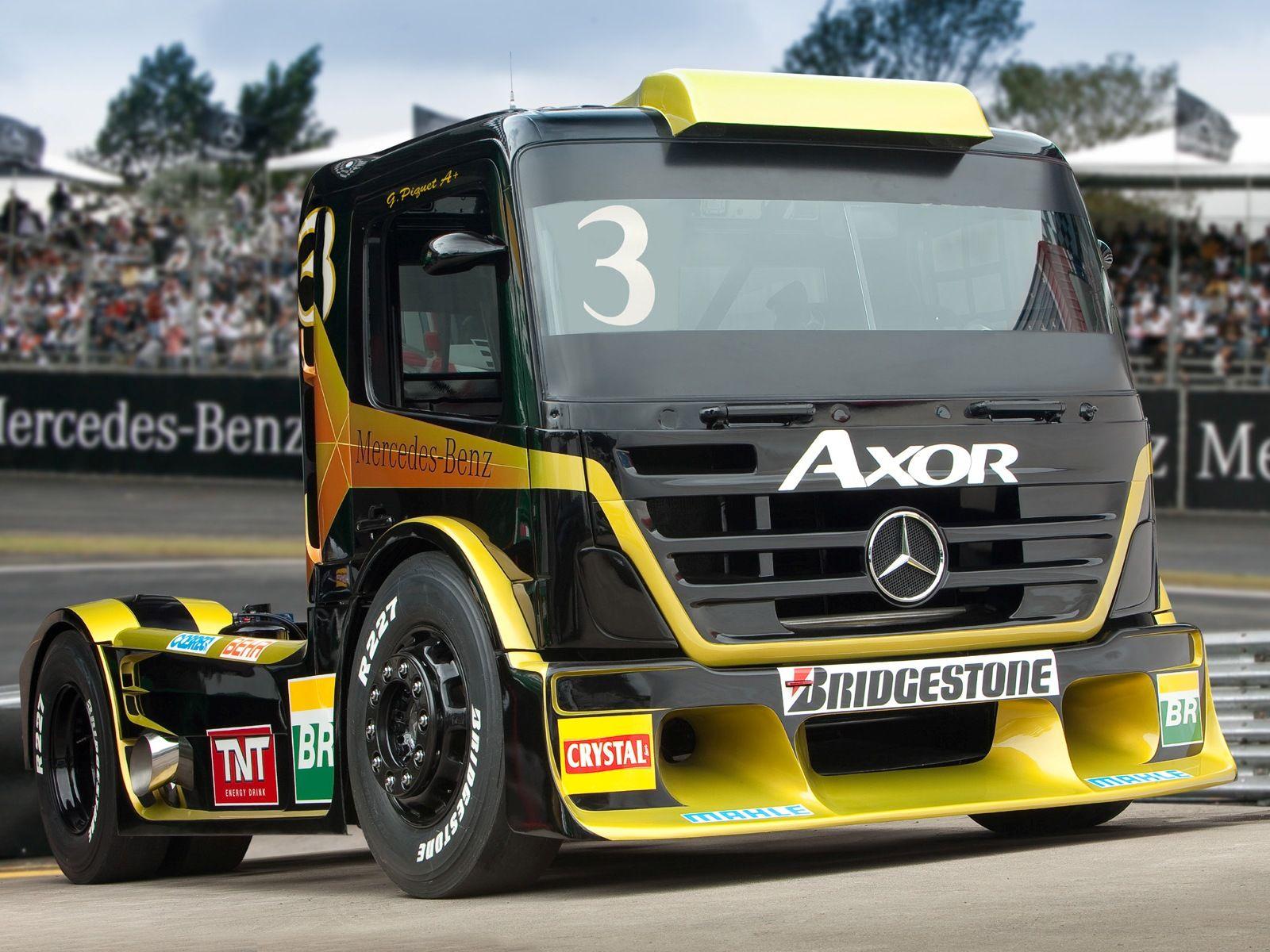 Mercedes Benz Axor Formula Truck tractor semi rig rigs race