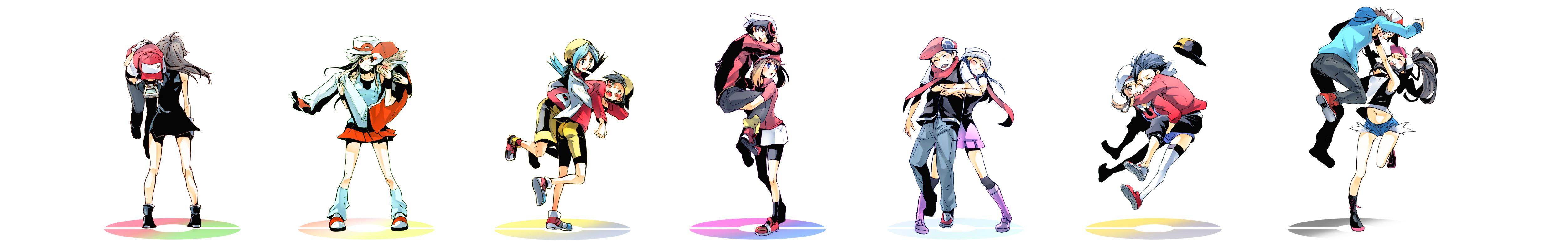 Pokemon Trainers Wallpaper and Backgroundx800