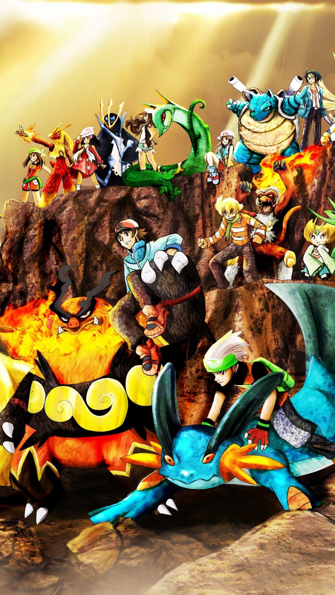 Anime Pokémon (1080x1920) Wallpaper