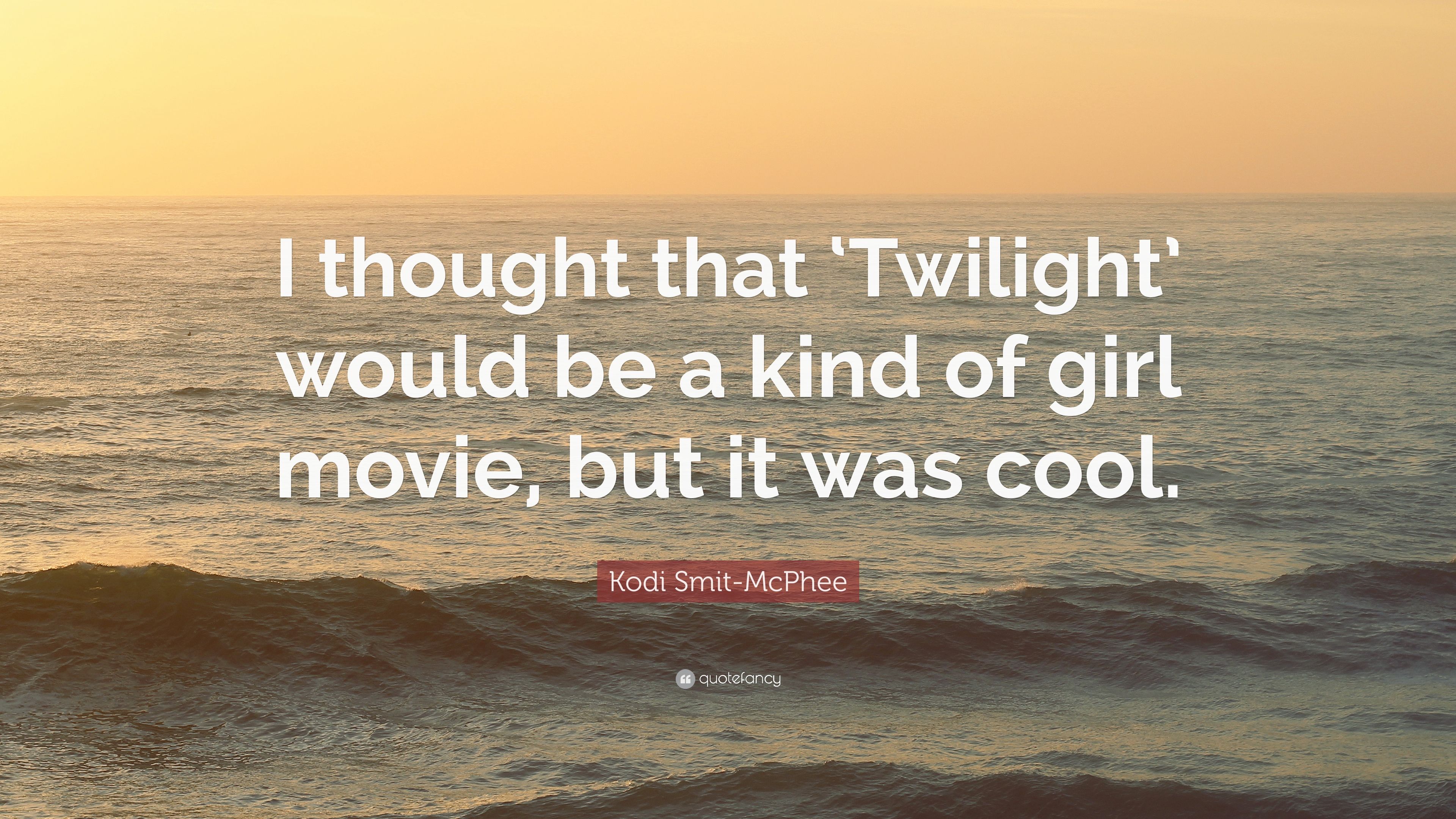 Kodi Smit McPhee Quote: “I Thought That 'Twilight' Would Be A Kind