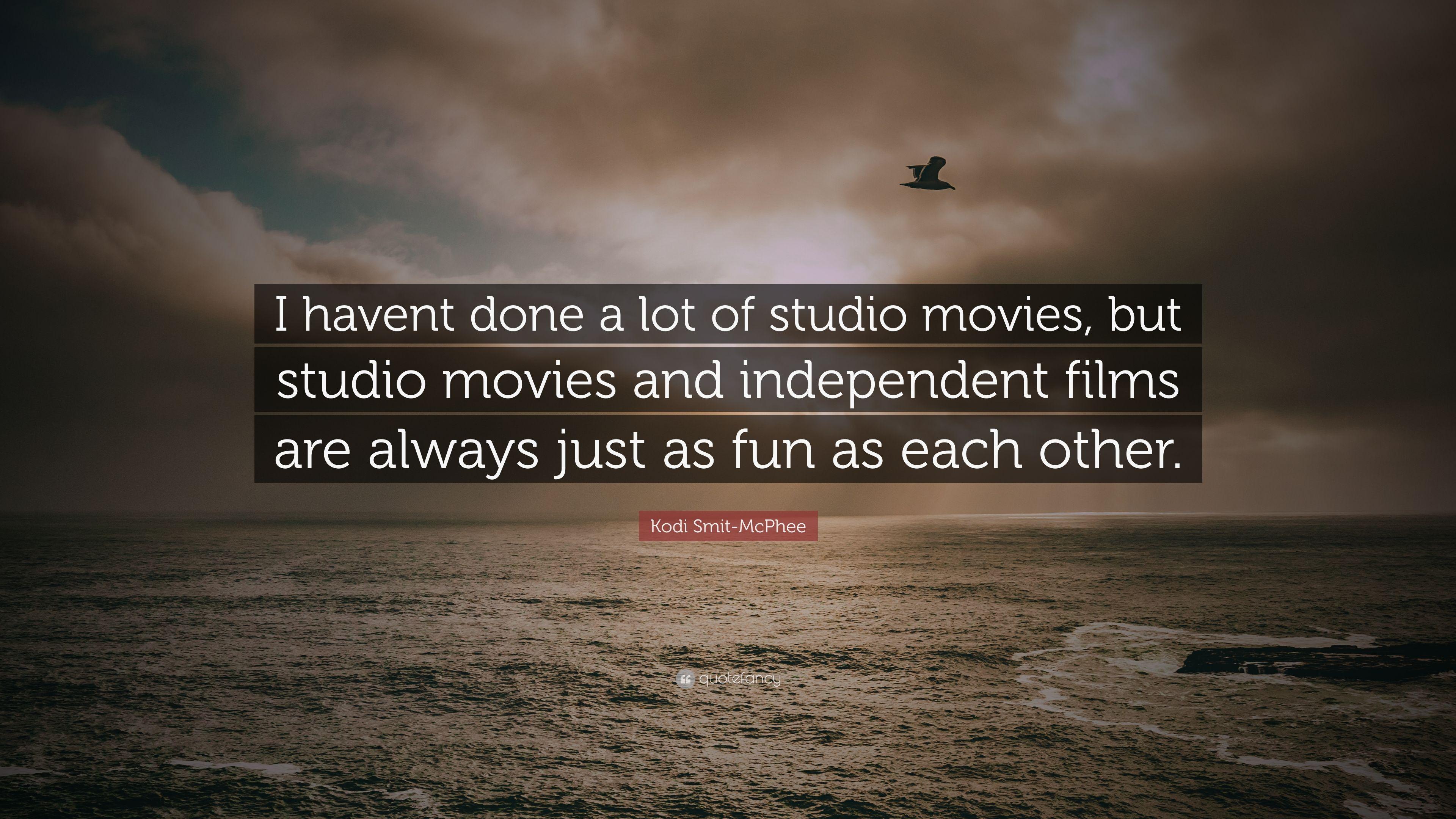 Kodi Smit McPhee Quote: “I Havent Done A Lot Of Studio Movies, But