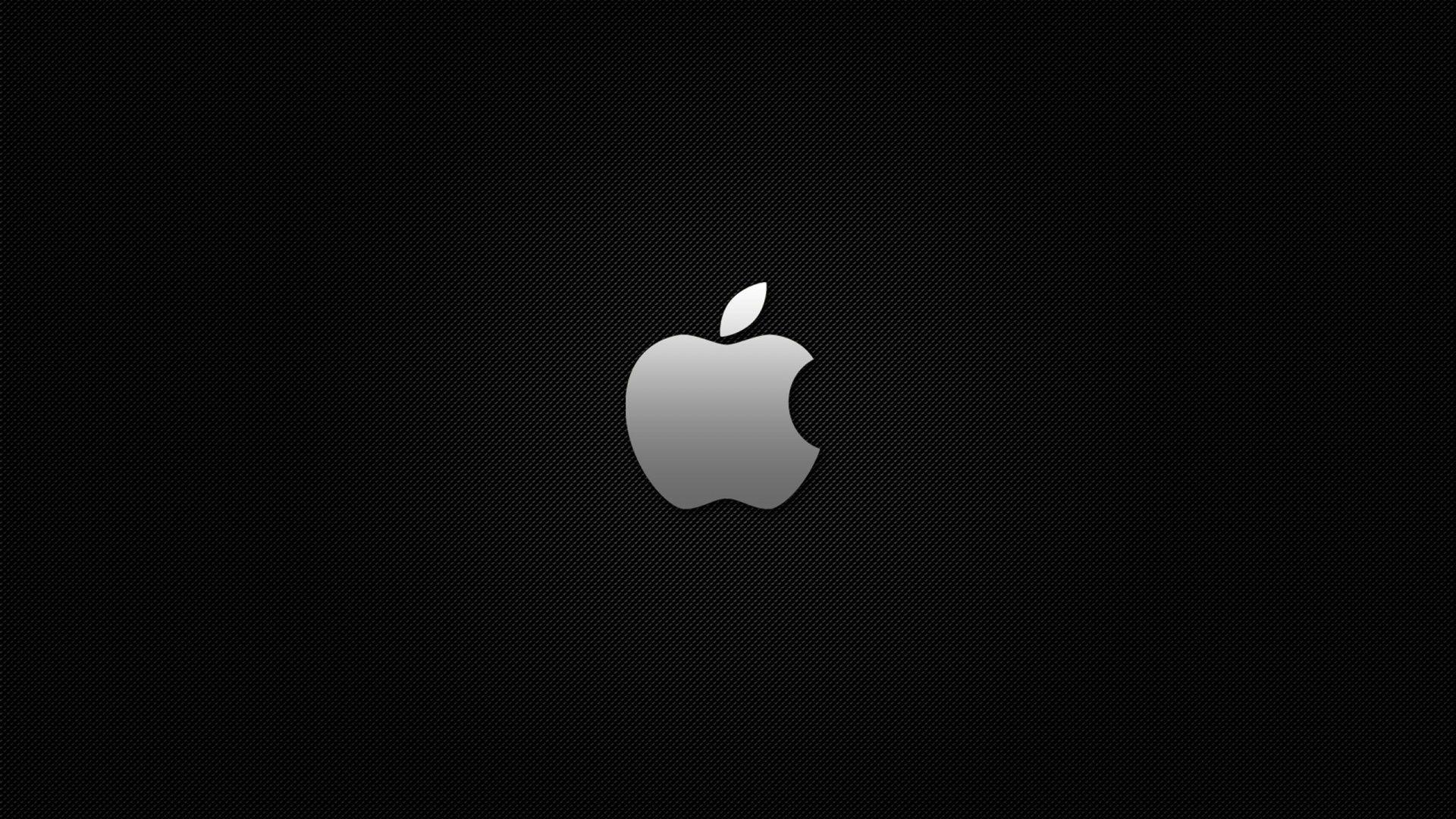 Black Apple Logo Wallpaper HD Wallpaper. Apple