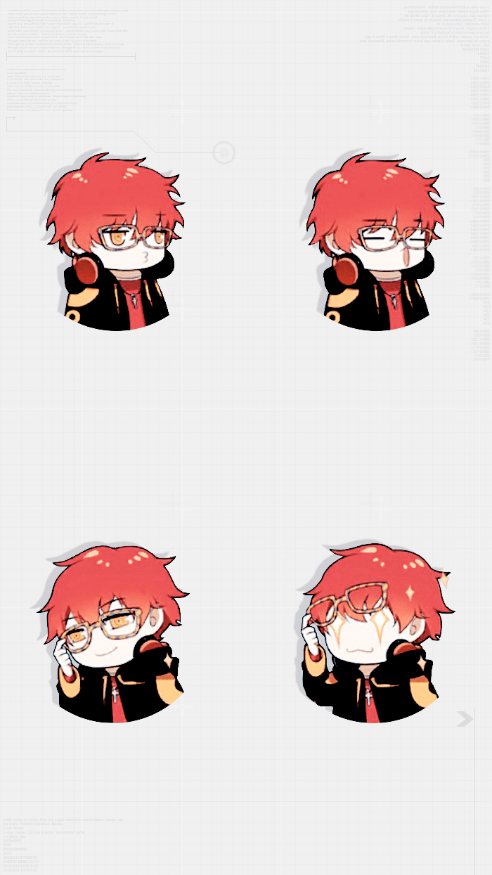 Image result for mystic messenger emoji. Mystic
