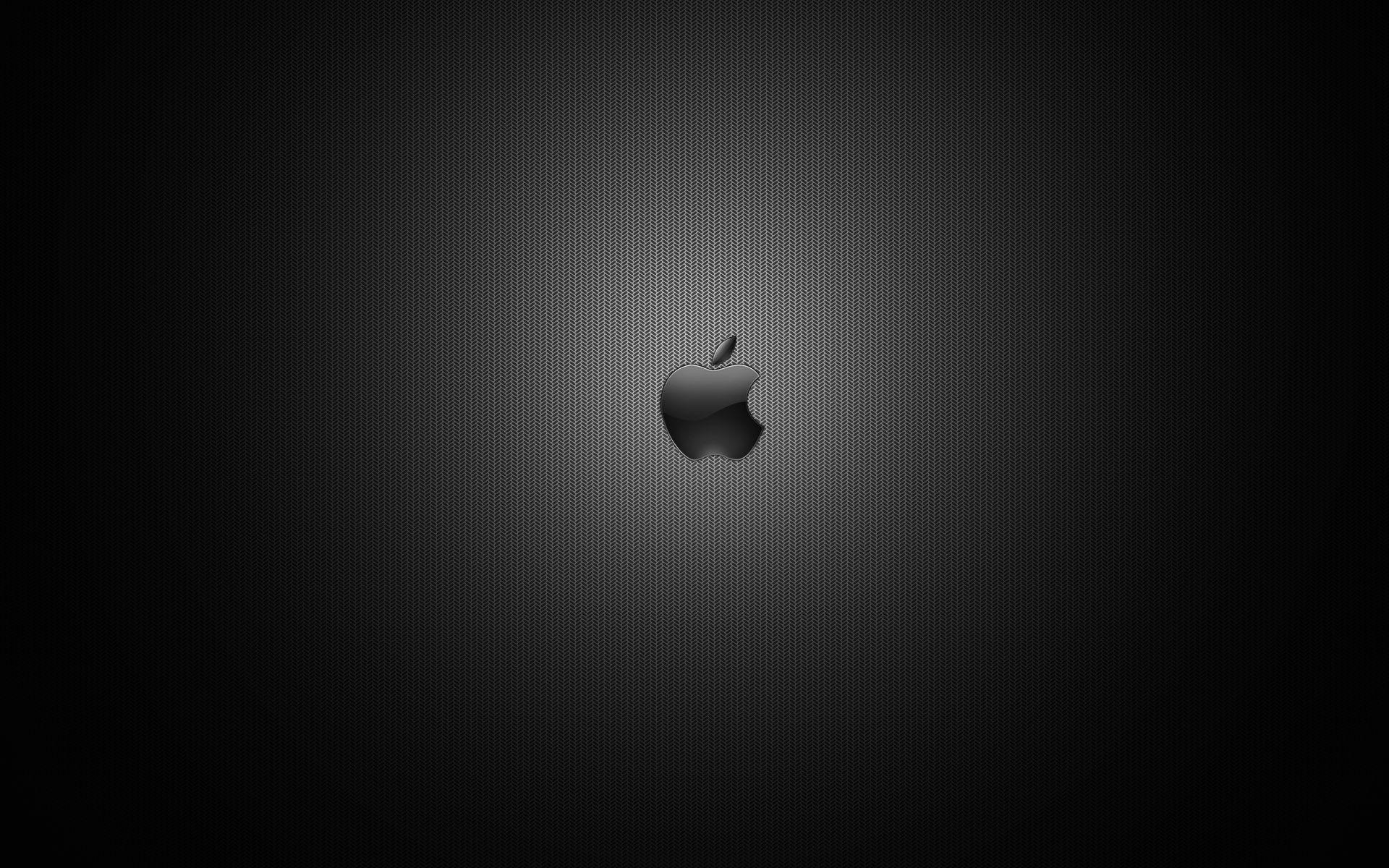 Dark Apple Logo Wallpaper