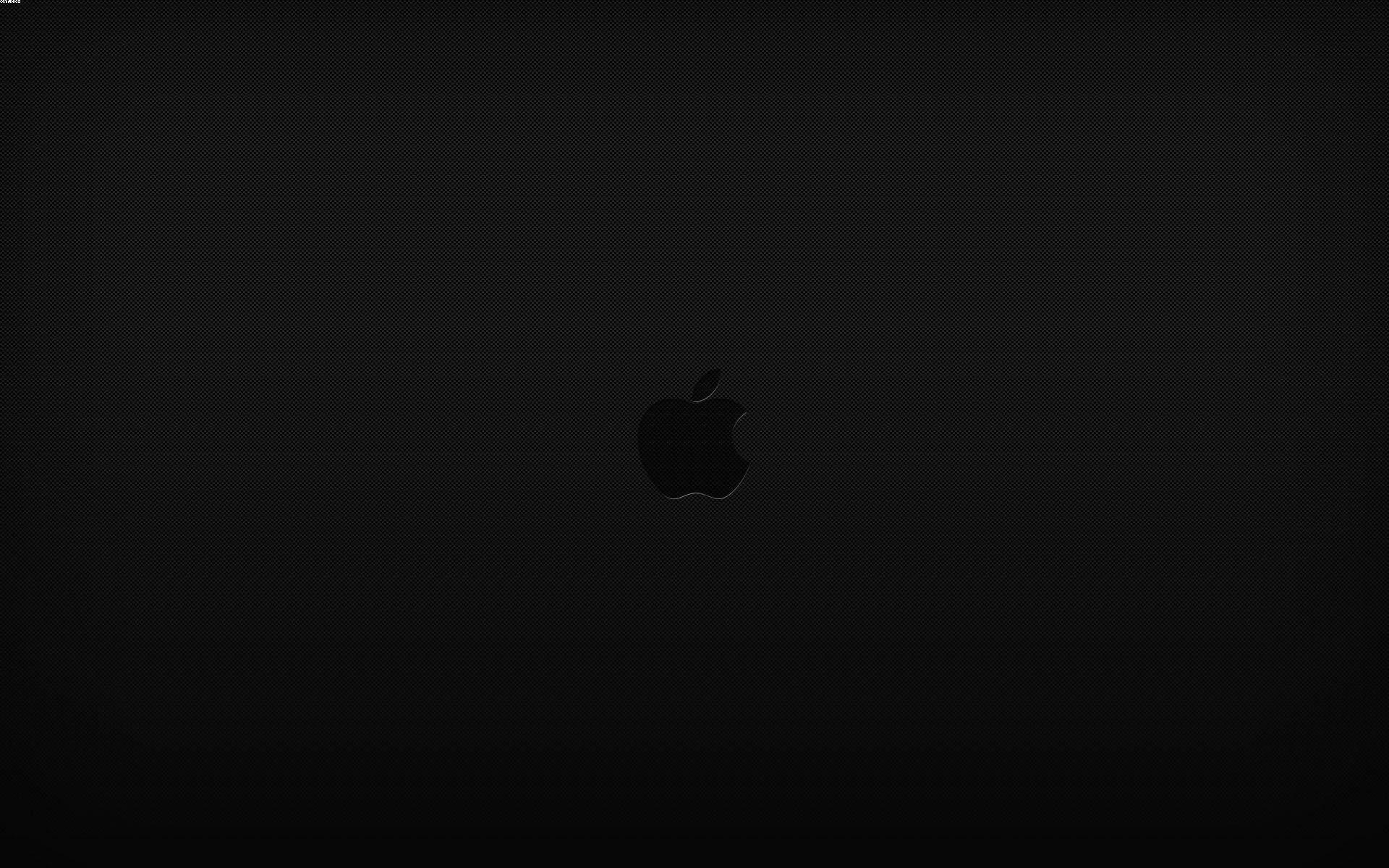 Apple Black HD Wallpaper