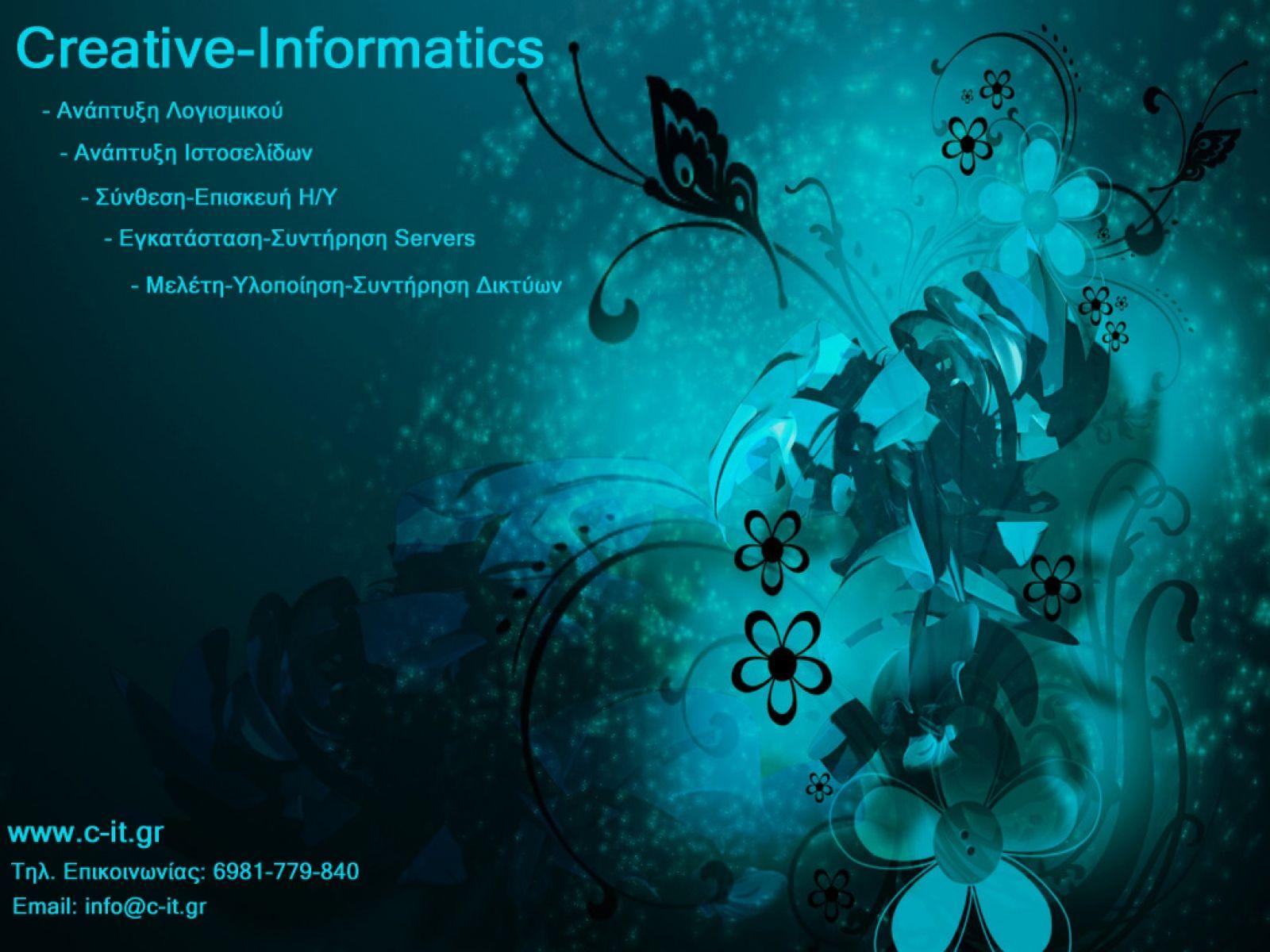 Creative Informatics Wallpaper