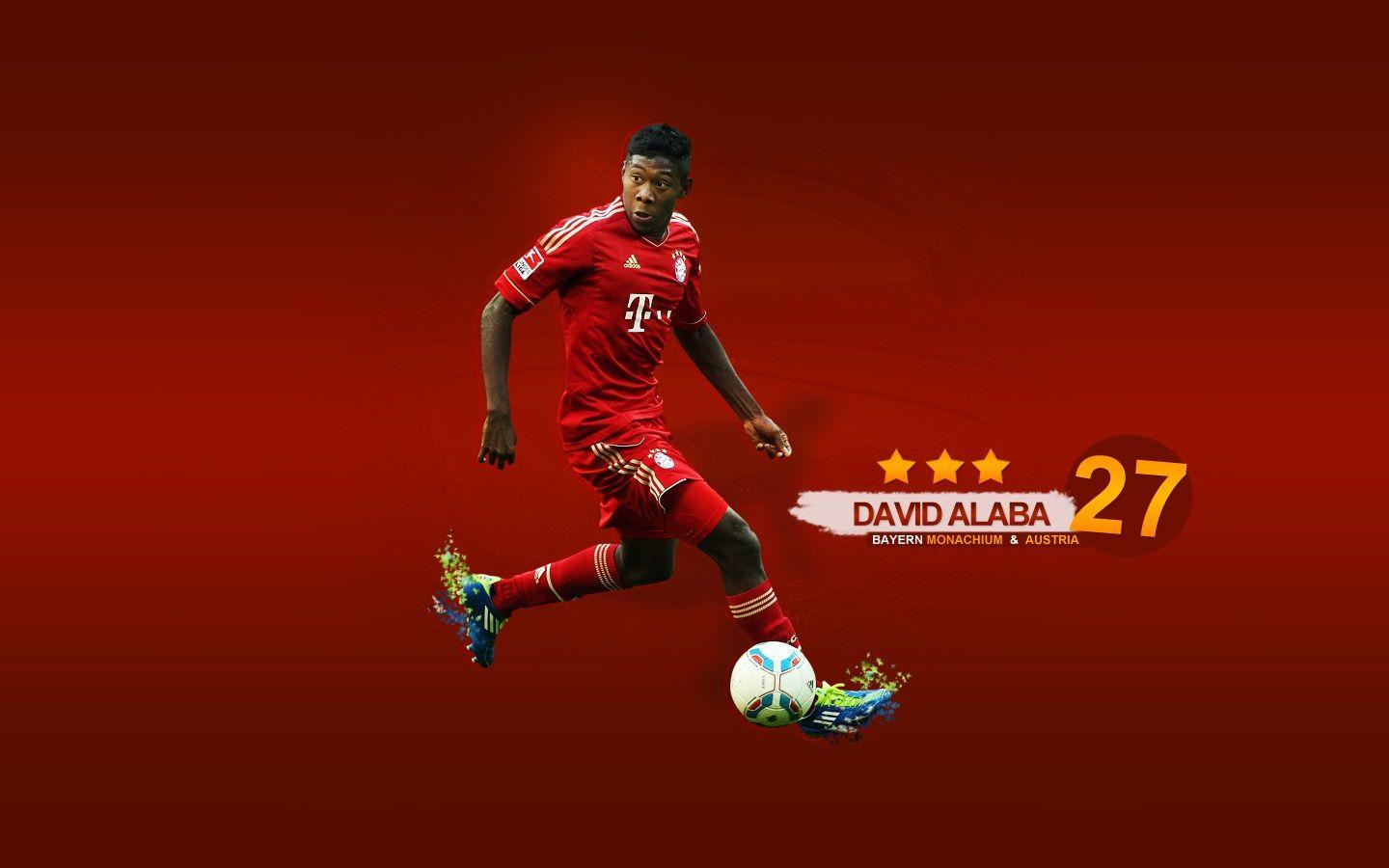 David Alaba Football Wallpaper