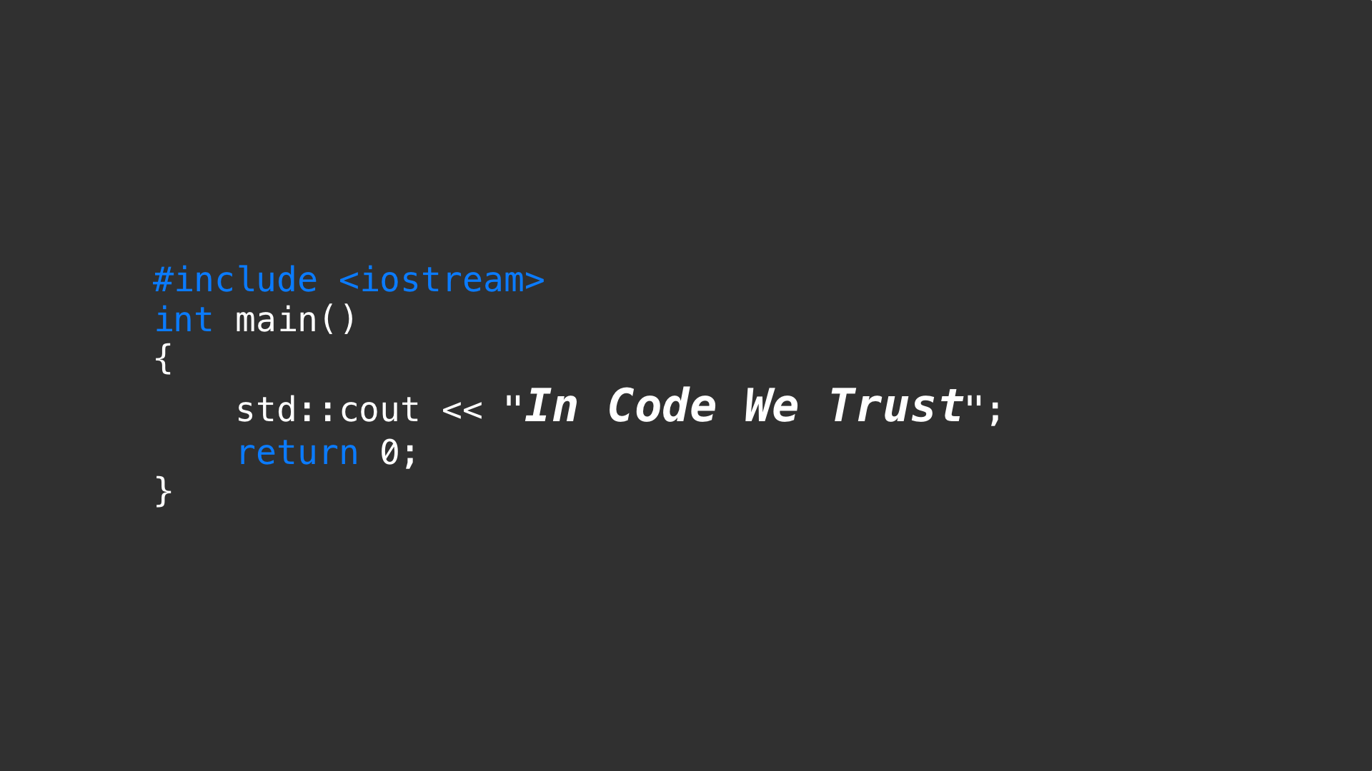 Coding Cpp