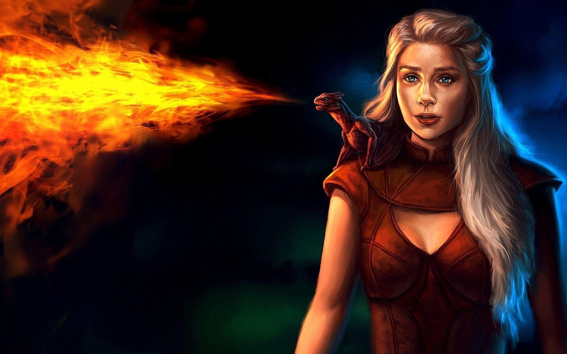 Daenerys Targaryen In Game Of Thrones Wallpaper Daenerys