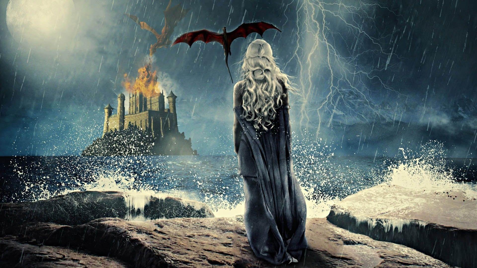 Game of Thrones Daenerys Targaryen Artwork HD