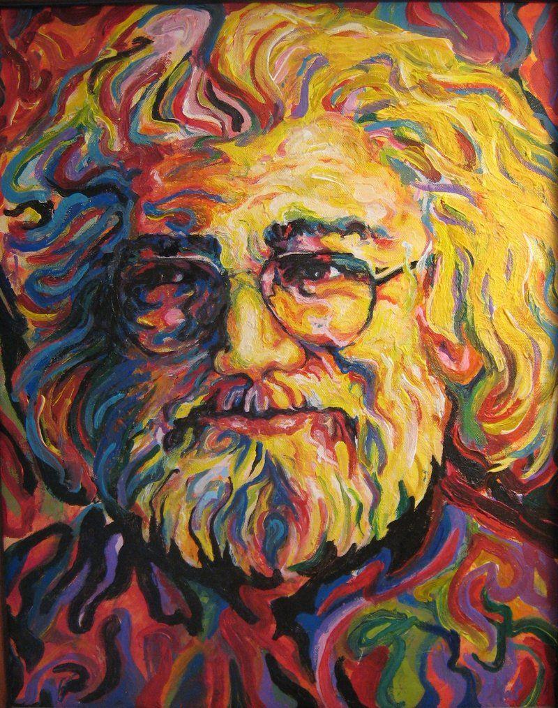 Psychedelic Jerry Garcia Image