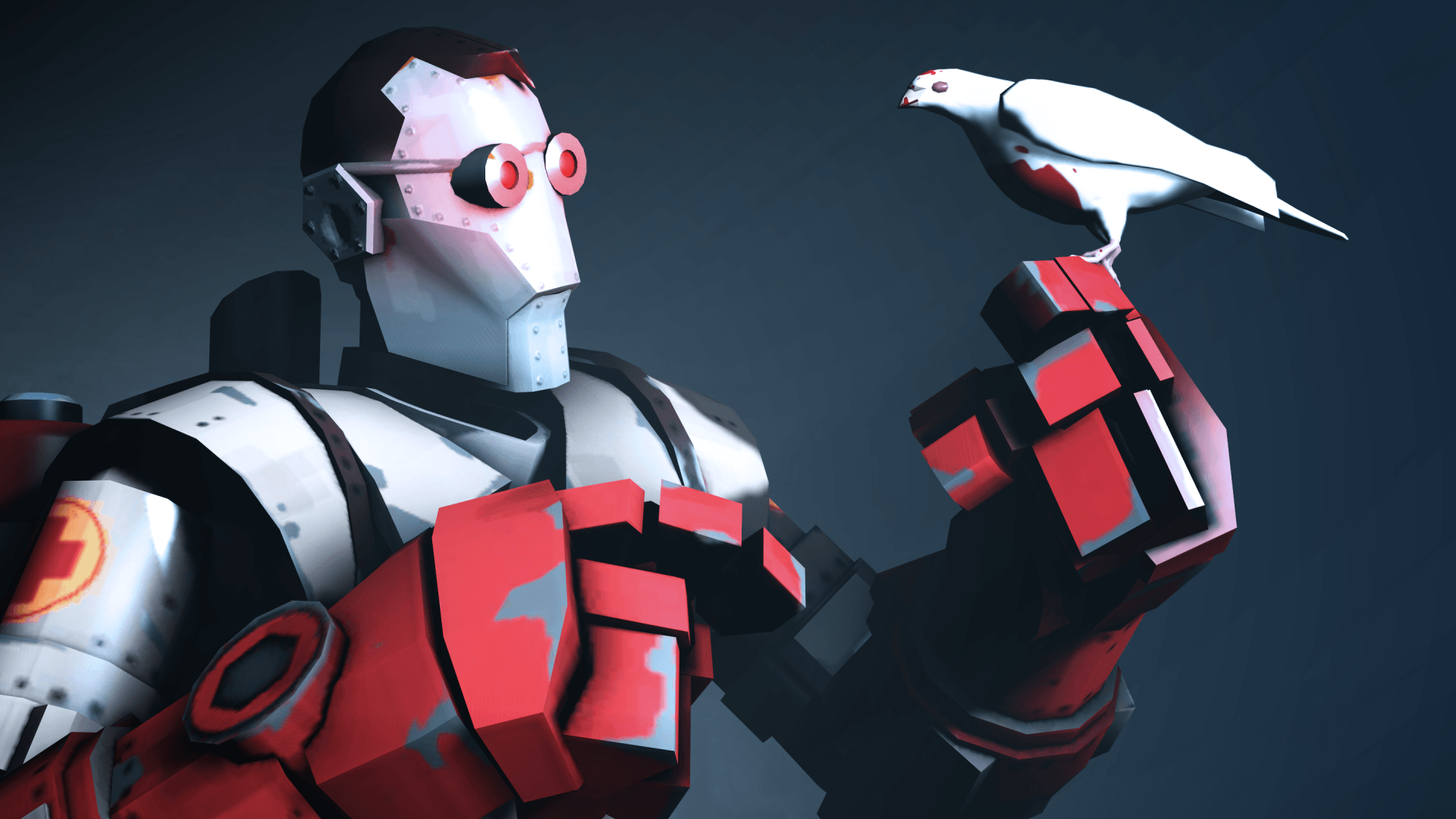 Simply: Medic TF2 Team Fortress 2 doves robots