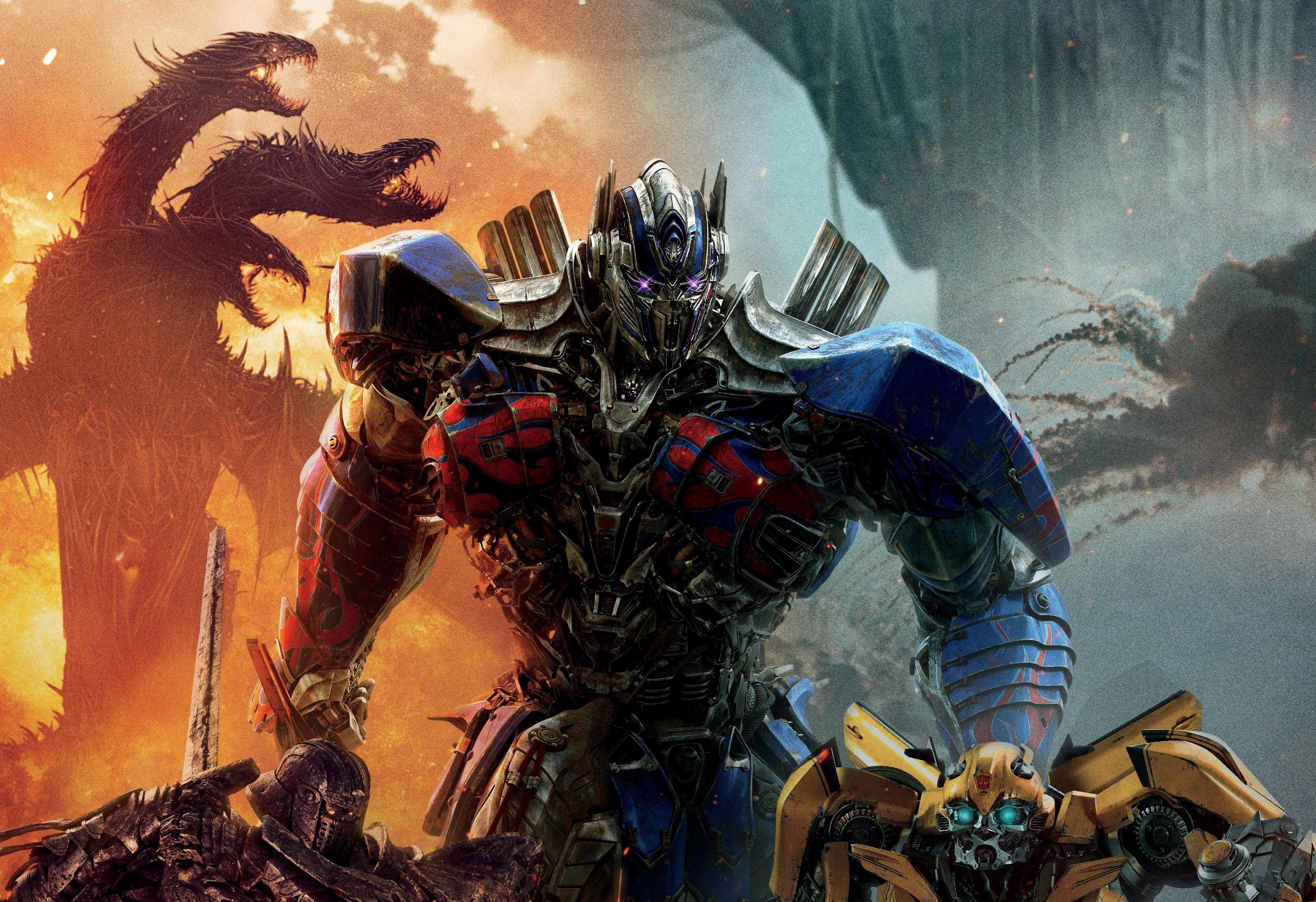 Wallpaper Optimus Prime, Transformers: The Last Knight, 4K, , Movies