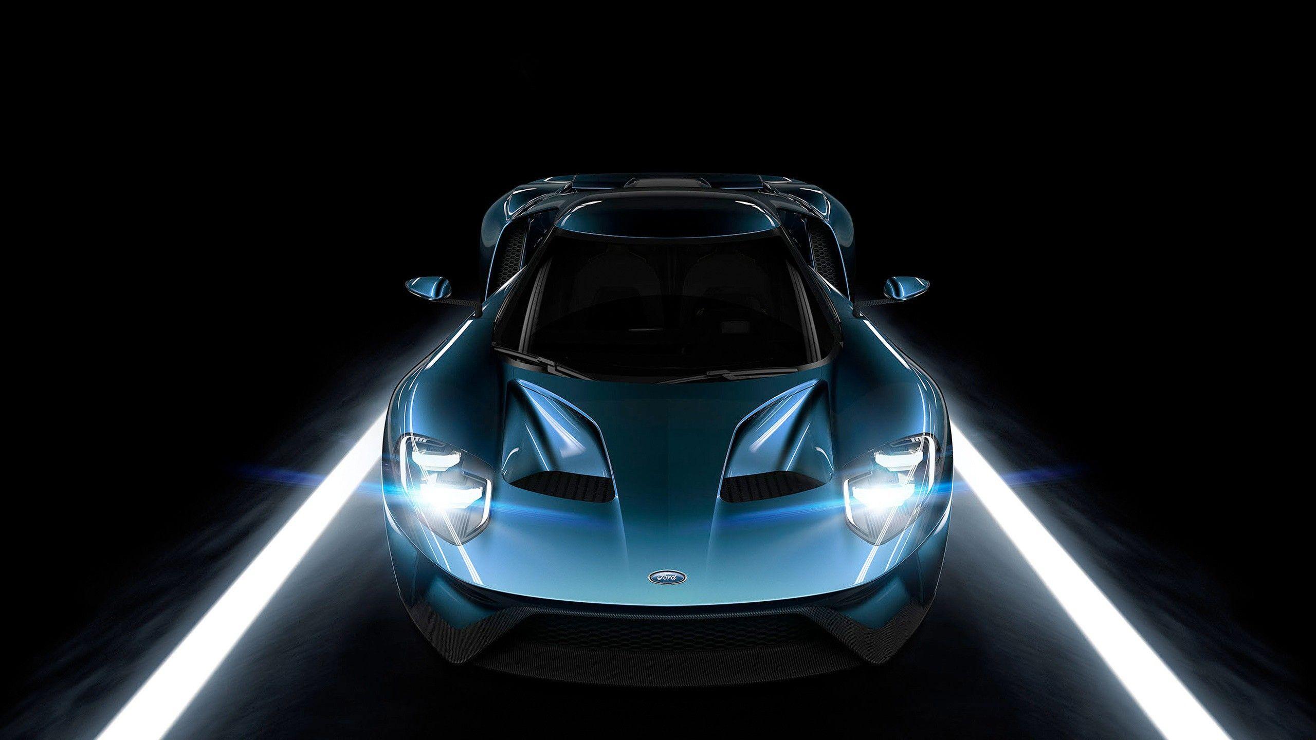 Neon car Ford GT 2015 wallpaper and image, picture