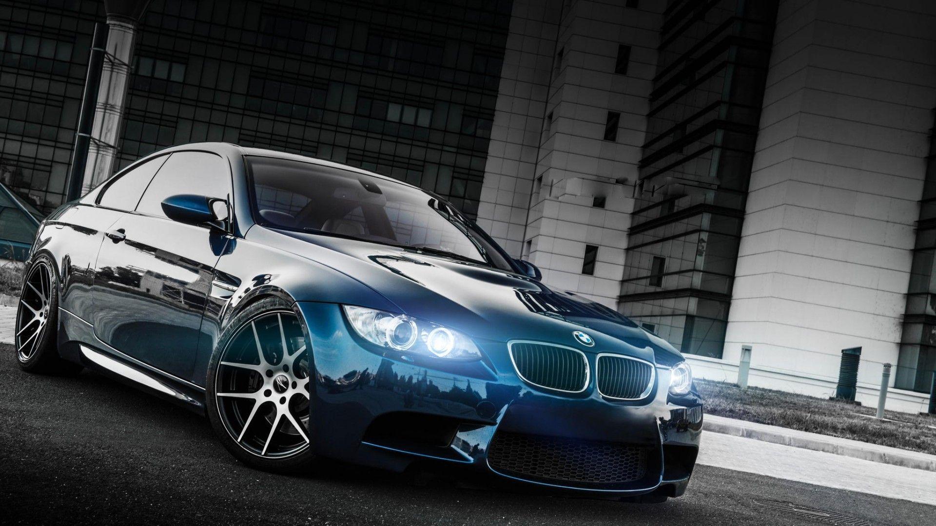 Neon lights BMW car wallpaper and image, picture