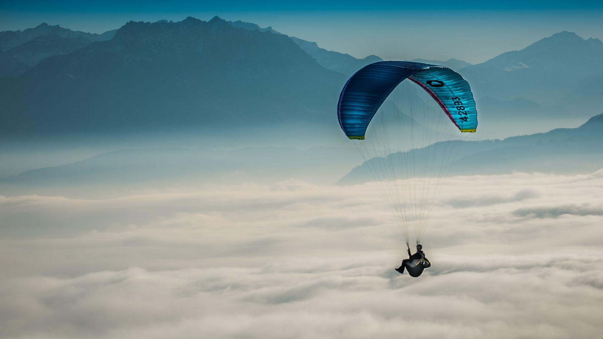 Paragliding Wallpaper 1920x1080