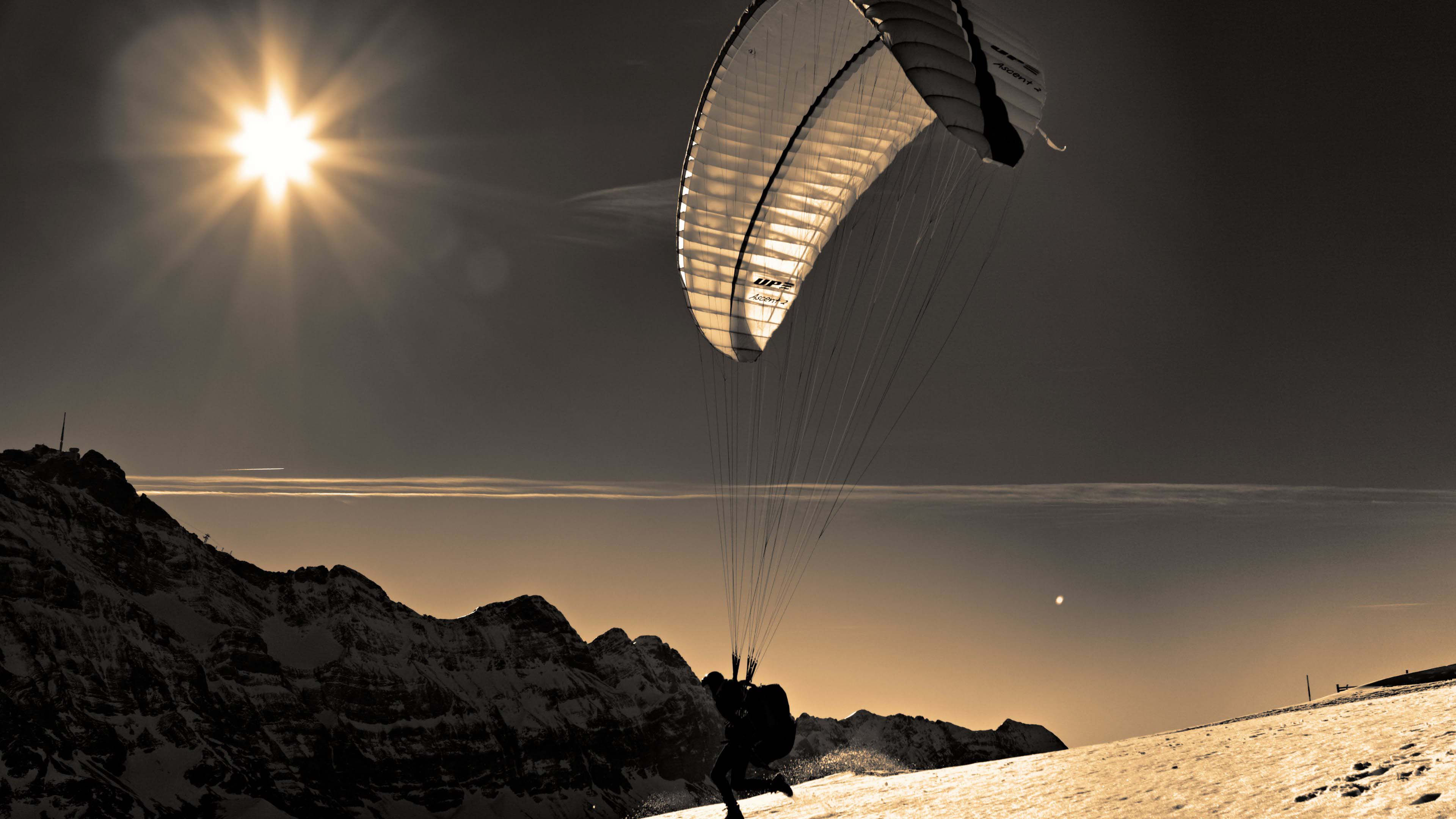 Paragliding. HD Wallpaper · 4K