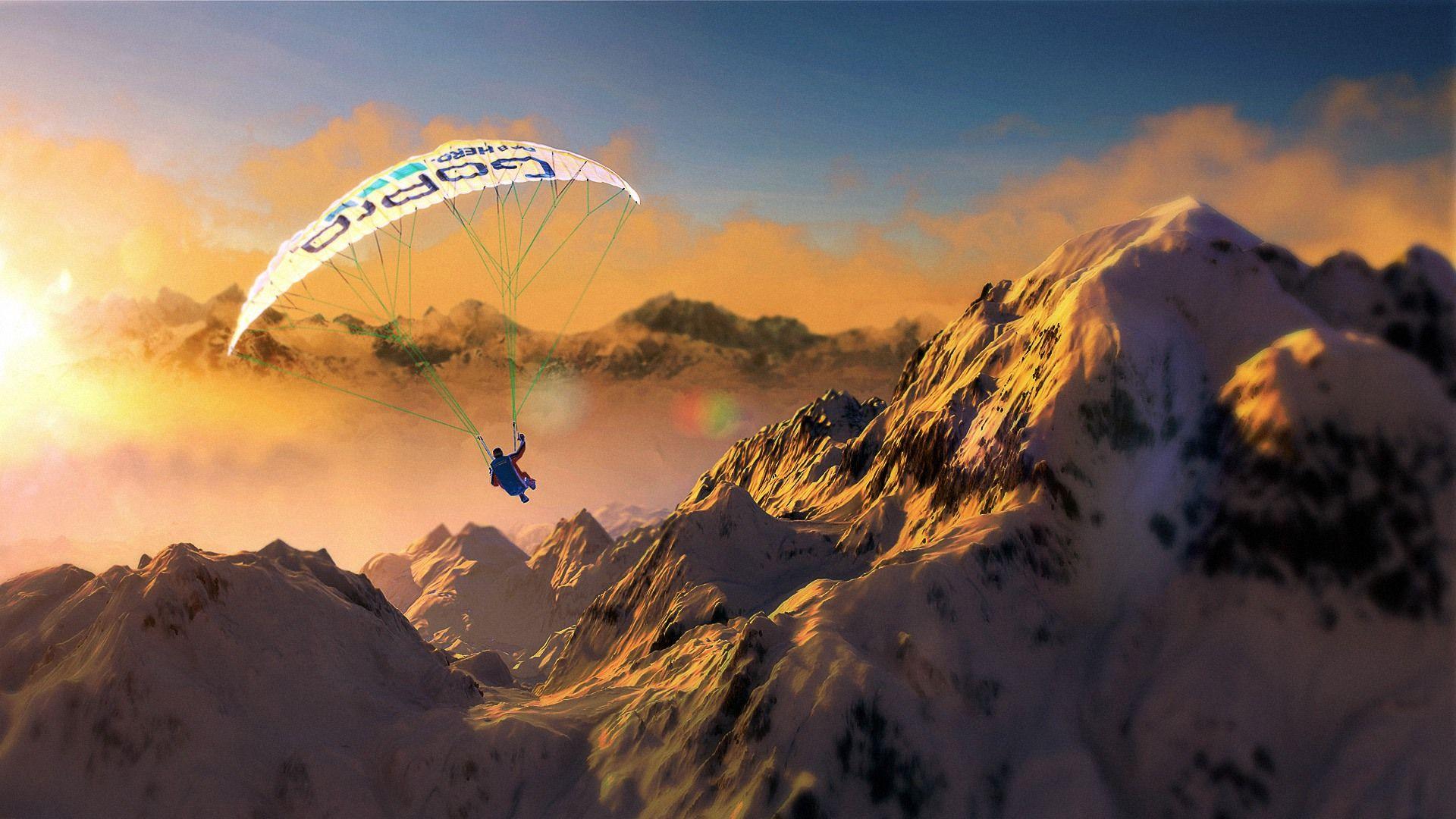 Paragliding Wallpaper